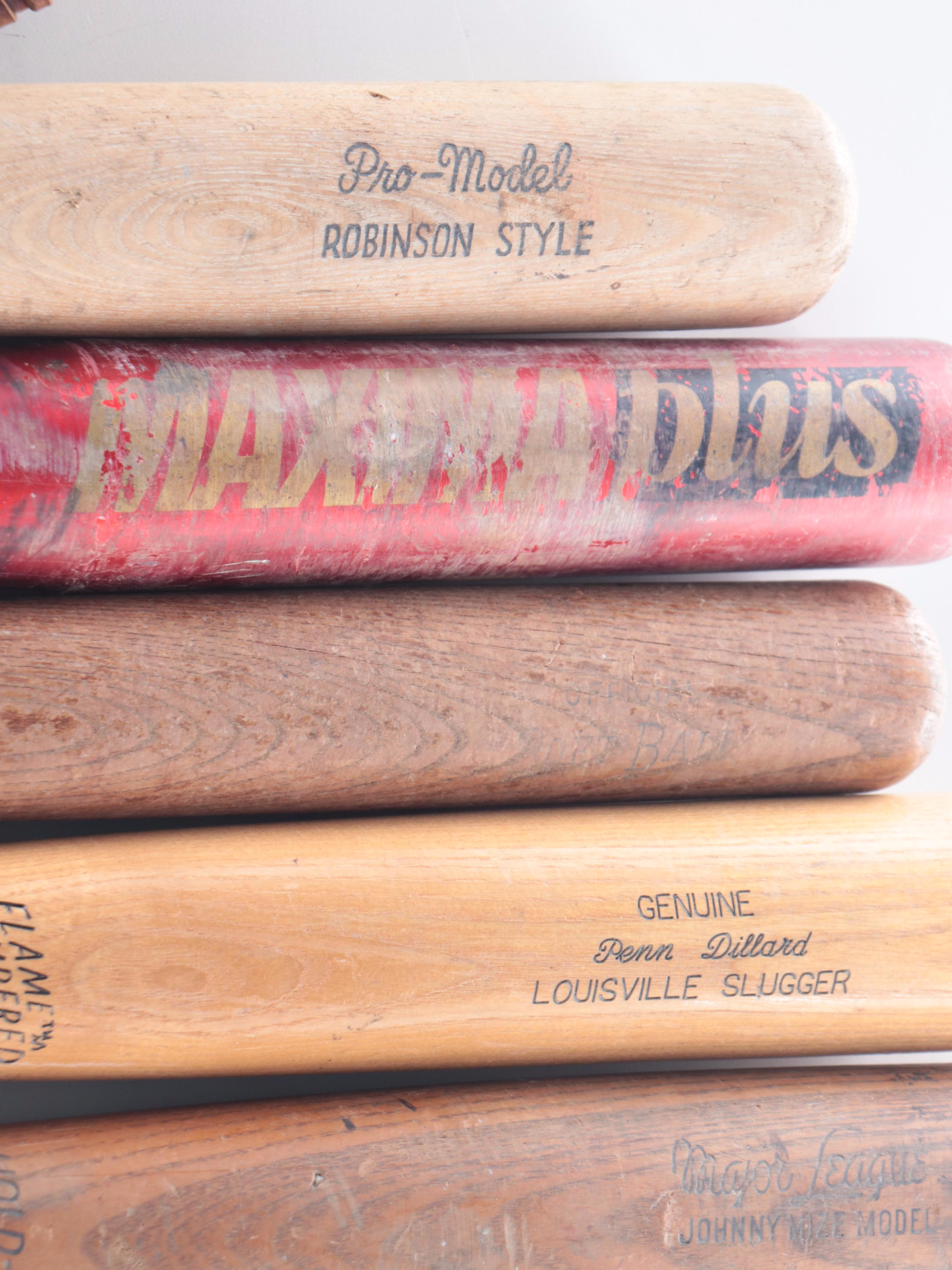 Louisville Slugger, Rawlings, Wilson, and Other Baseball Bats with More