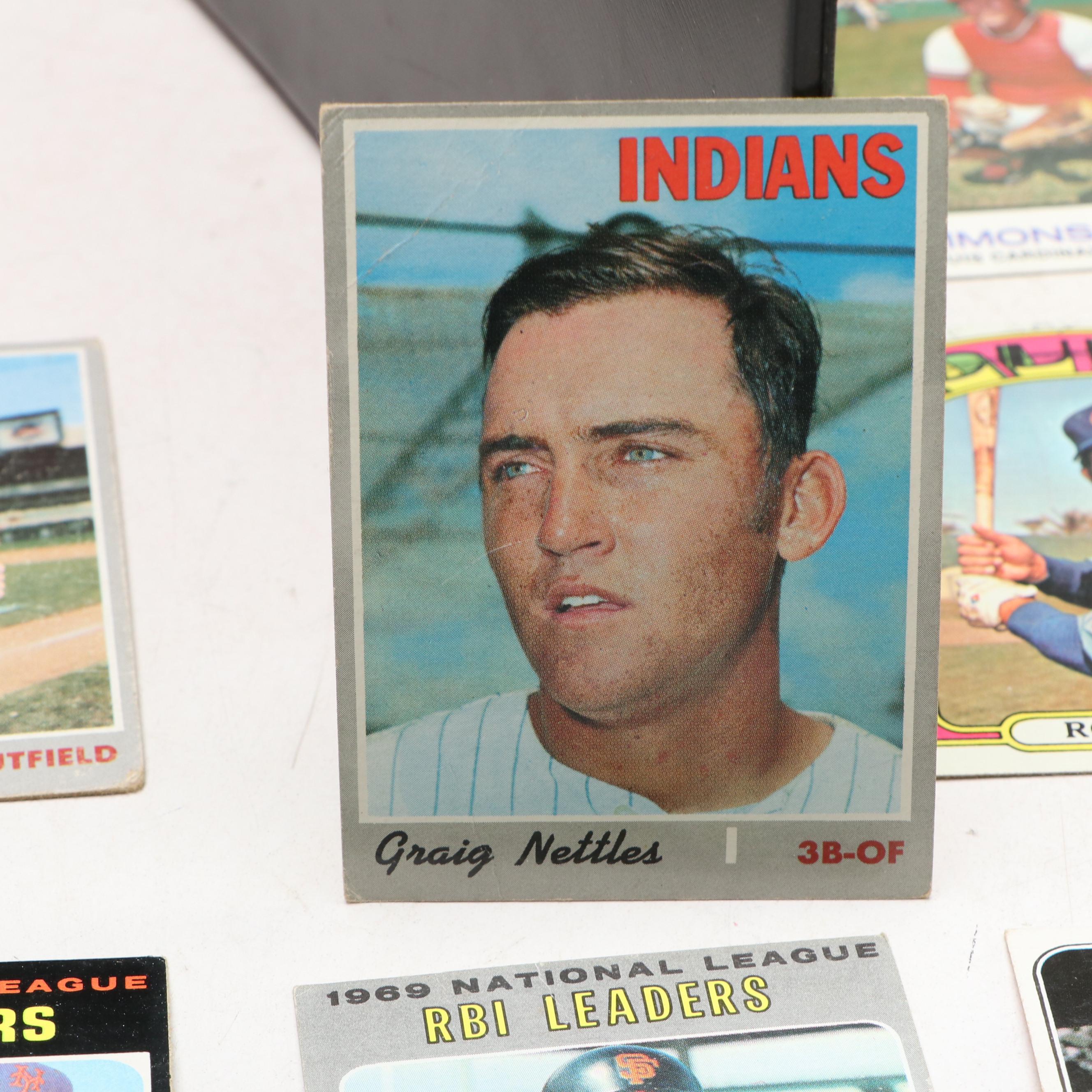 Topps Baseball Cards Featuring Joe Morgan, Tom Seaver, and More, 1969-1972