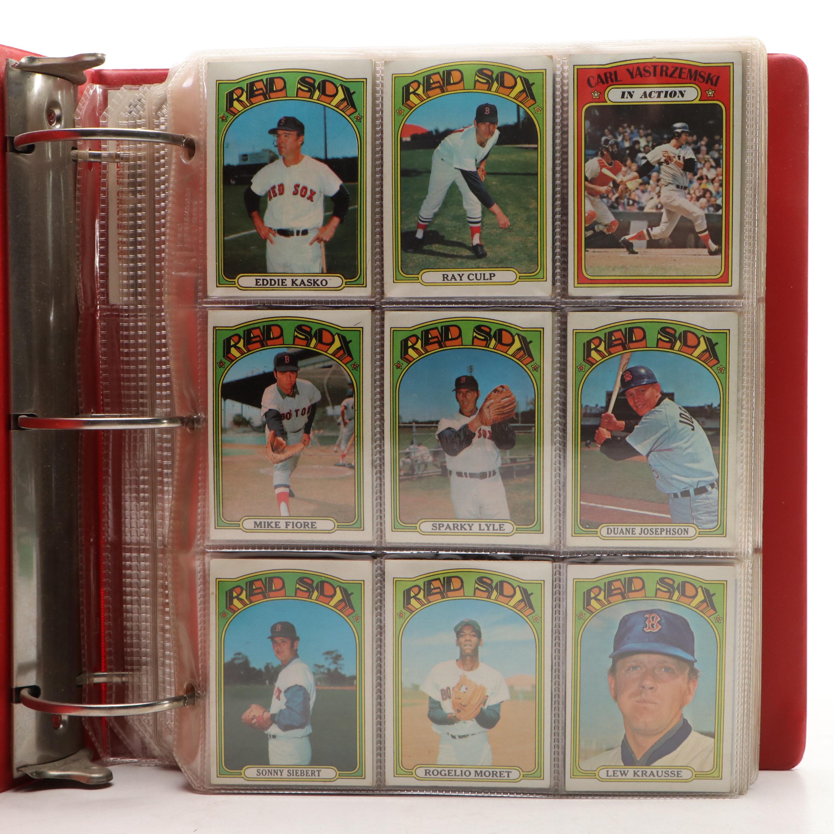 Topps Baseball Cards Featuring Joe Morgan, Tom Seaver, and More, 1969-1972