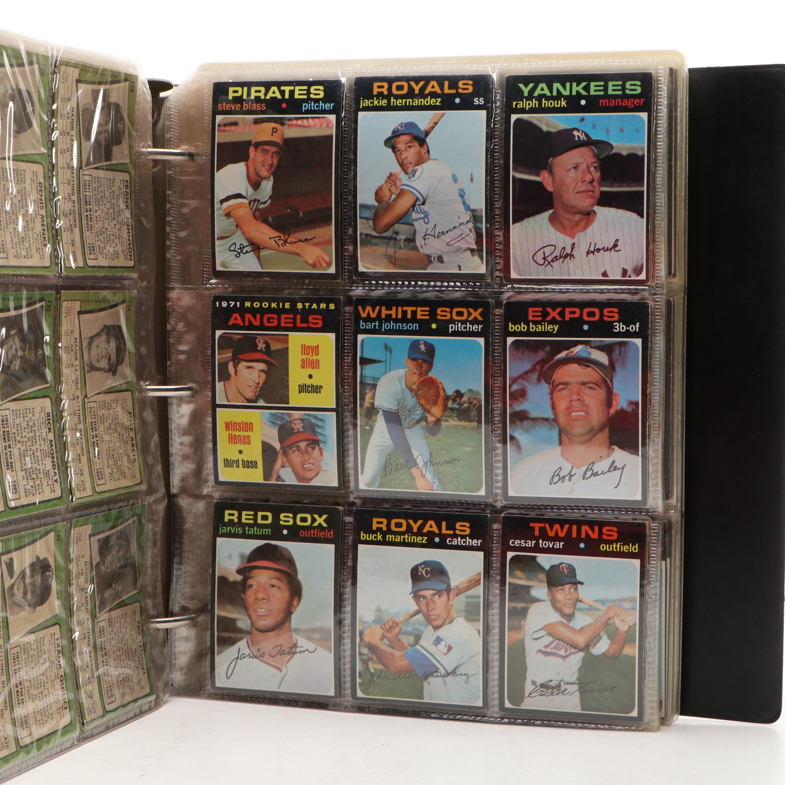 Topps Baseball Cards Featuring Joe Morgan, Tom Seaver, and More, 1969-1972