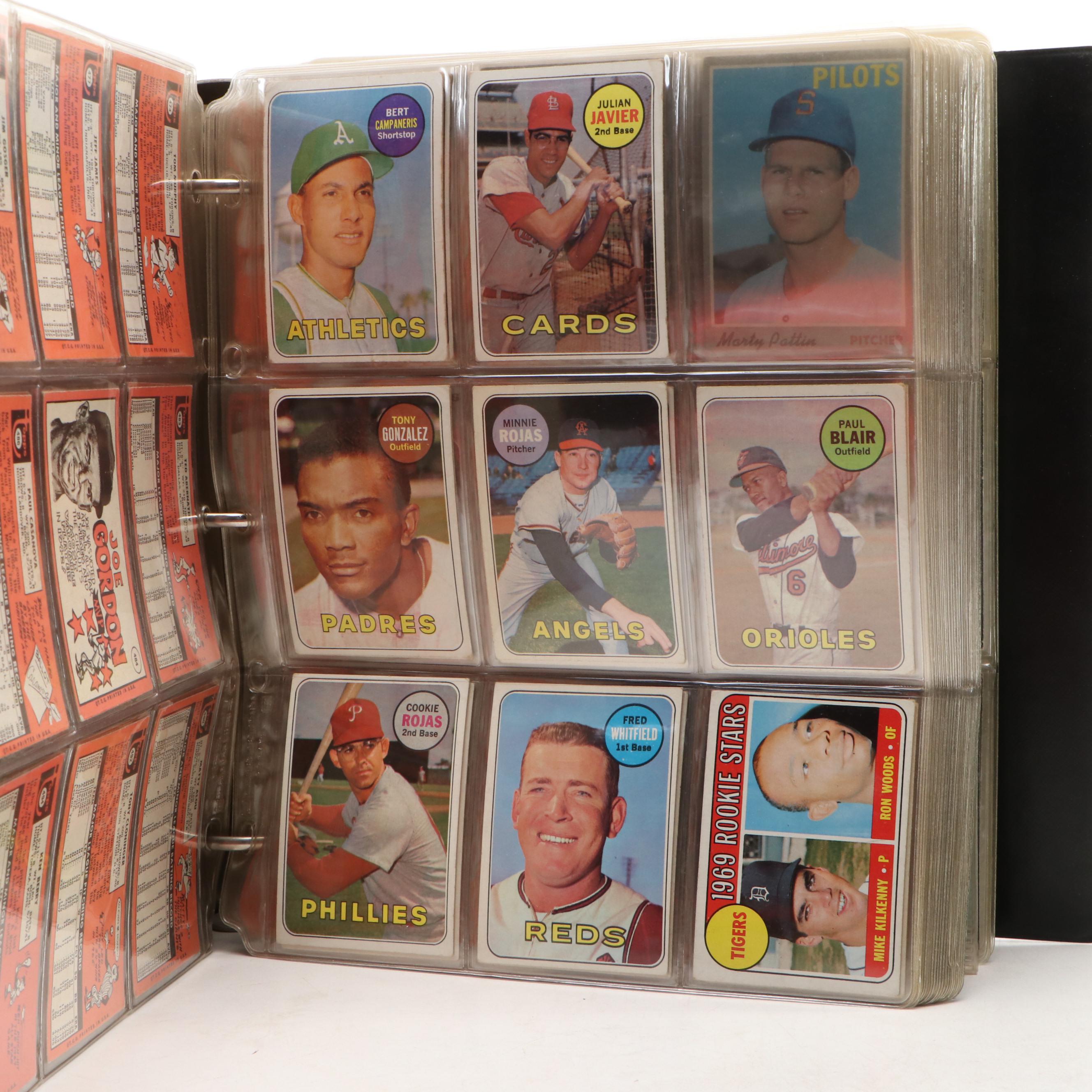 Topps Baseball Cards Featuring Joe Morgan, Tom Seaver, and More, 1969-1972