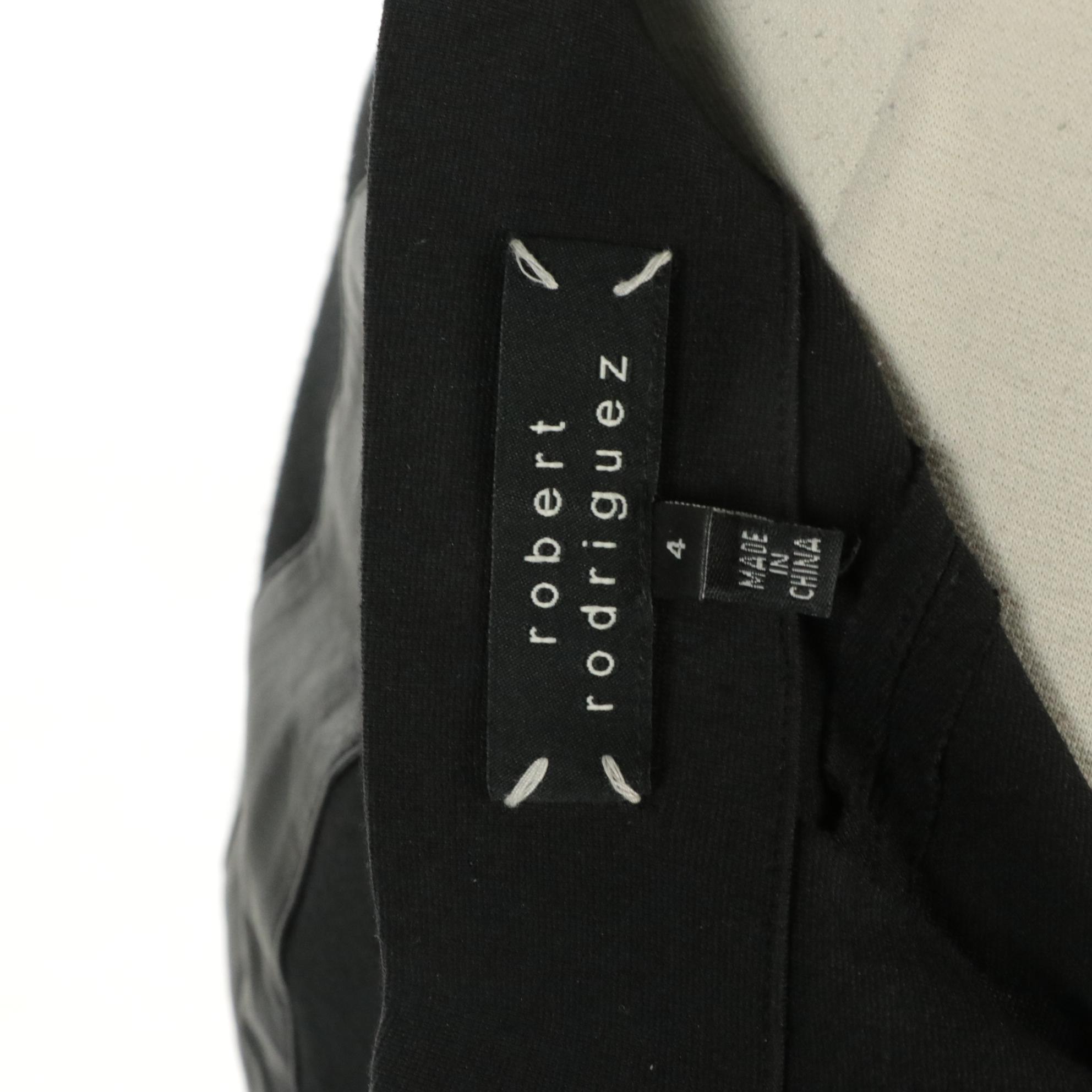 Robert Rodriguez Double-Breasted Blazer, Sleeveless Vest Blouse & Pencil Skirt