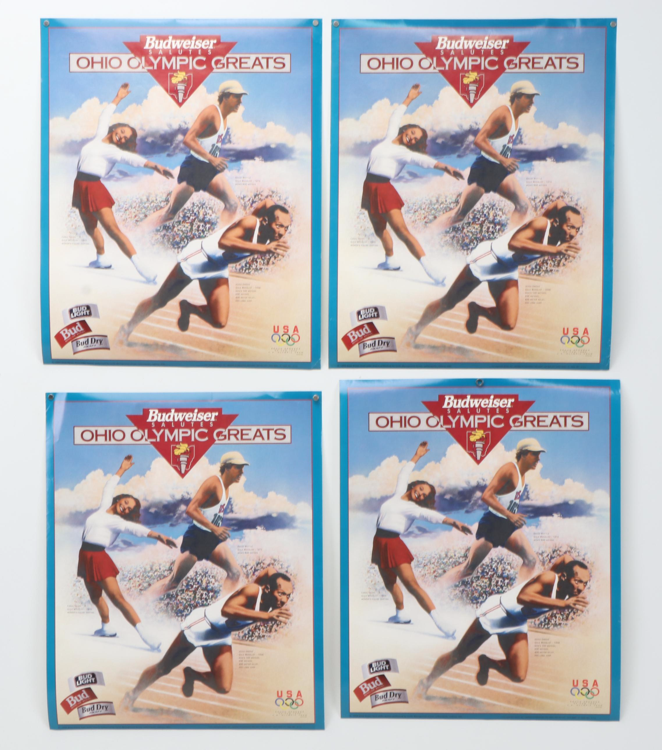 Sports Posters Featuring Lou Gehrig, Terry Bradshaw, Oscar Robertson, and More