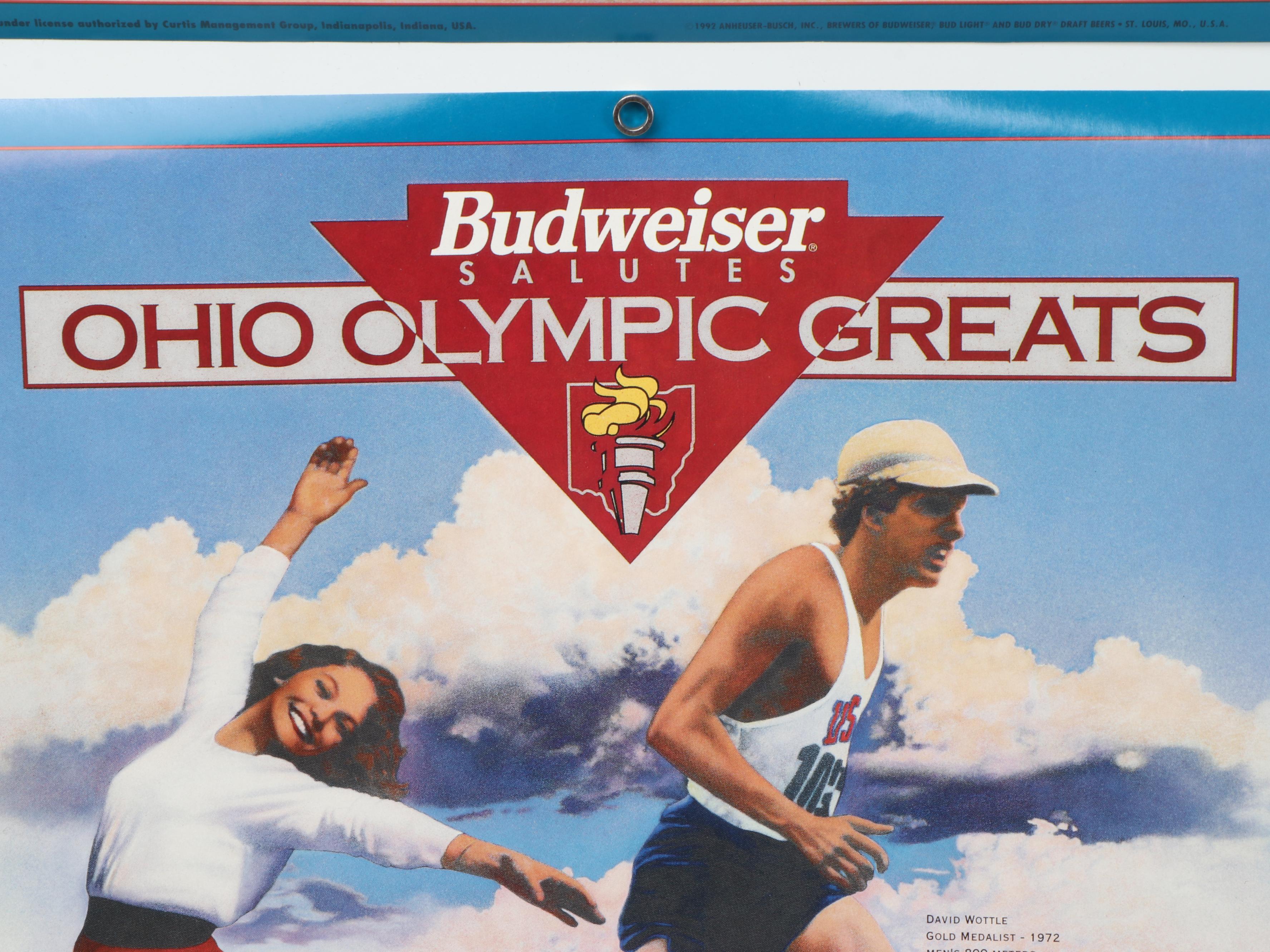 Sports Posters Featuring Lou Gehrig, Terry Bradshaw, Oscar Robertson, and More