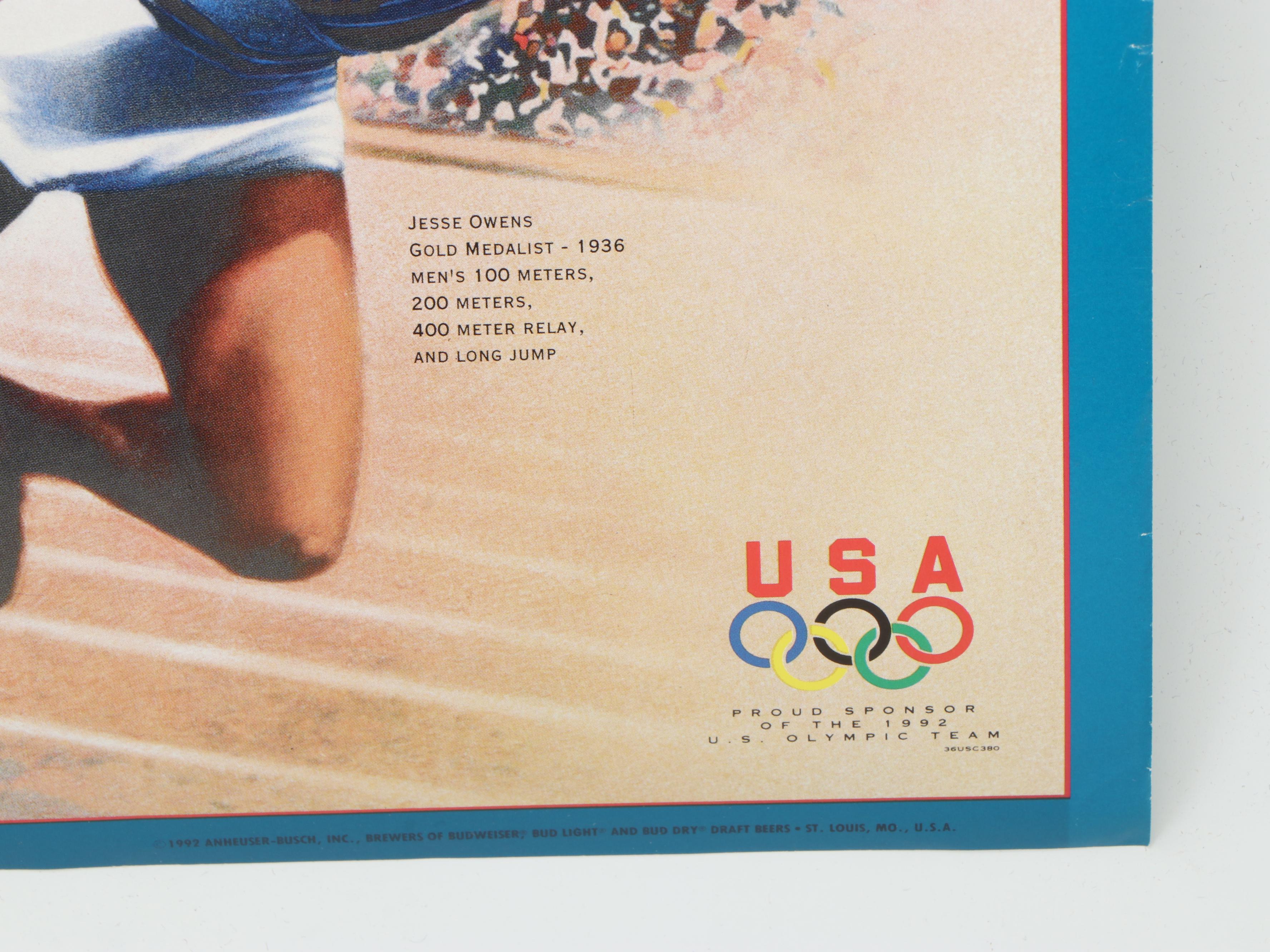 Sports Posters Featuring Lou Gehrig, Terry Bradshaw, Oscar Robertson, and More