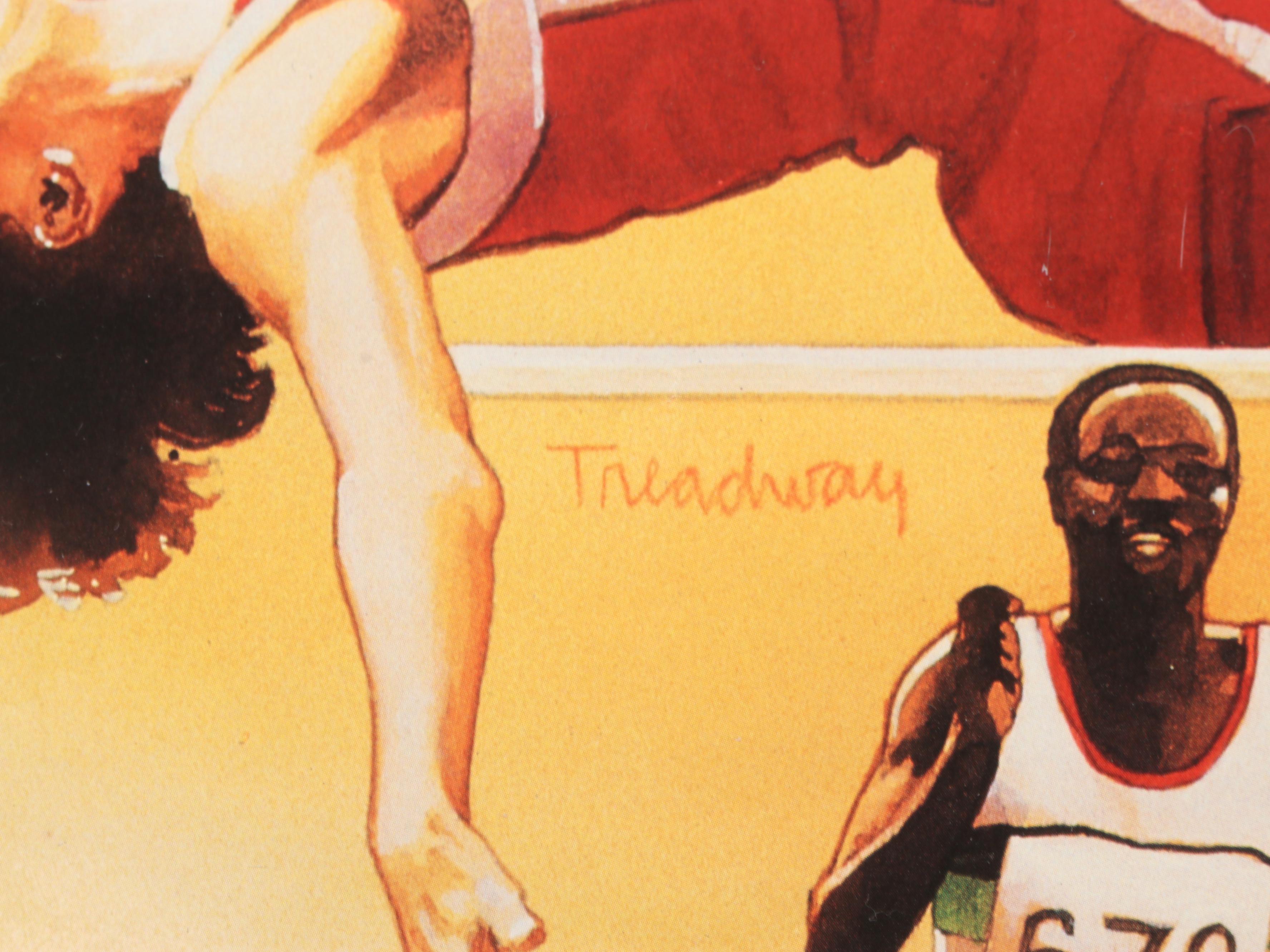 Sports Posters Featuring Lou Gehrig, Terry Bradshaw, Oscar Robertson, and More
