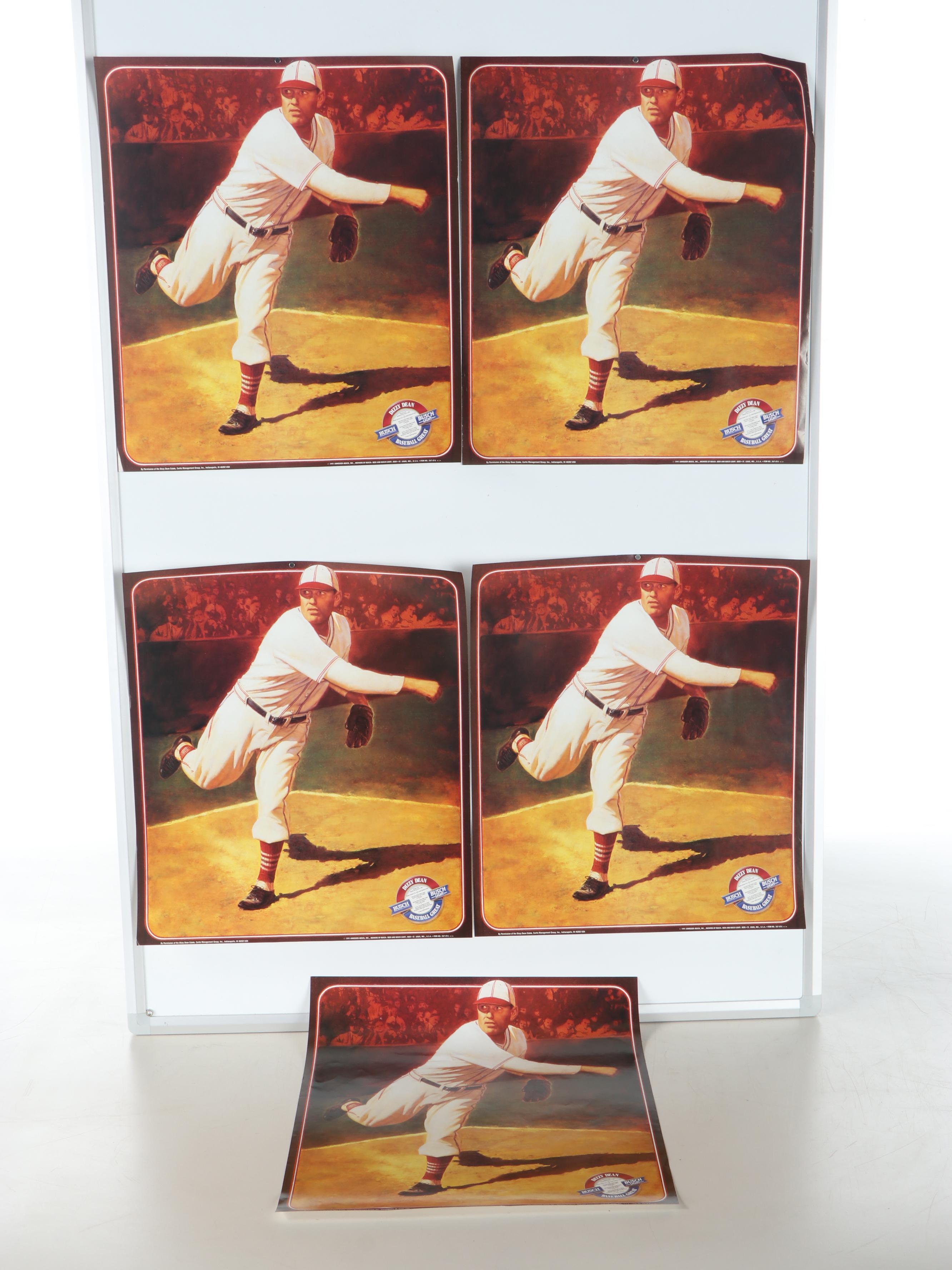 Sports Posters Featuring Lou Gehrig, Terry Bradshaw, Oscar Robertson, and More