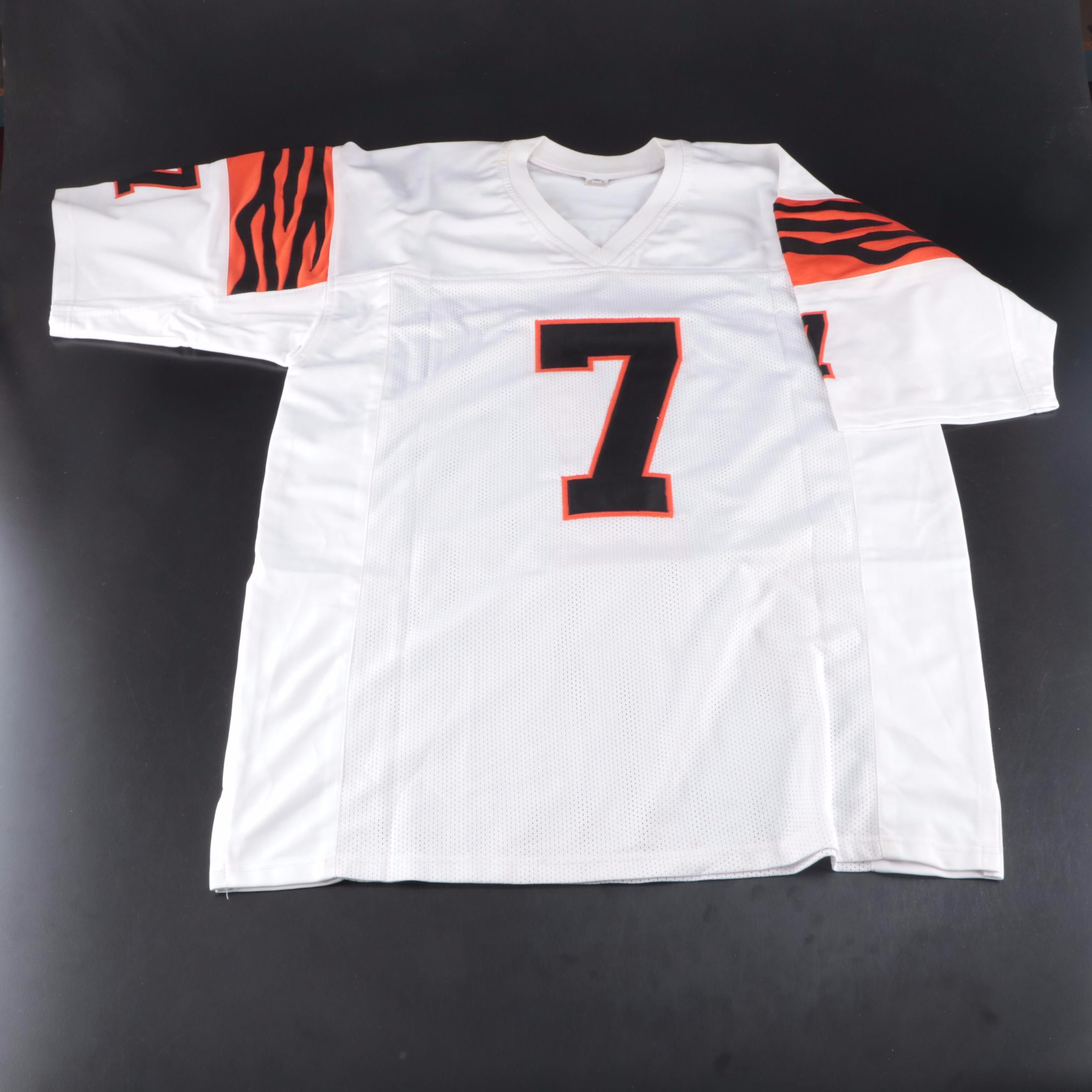 Boomer Esiason Signed Cincinnati Bengals Football Jersey, JSA