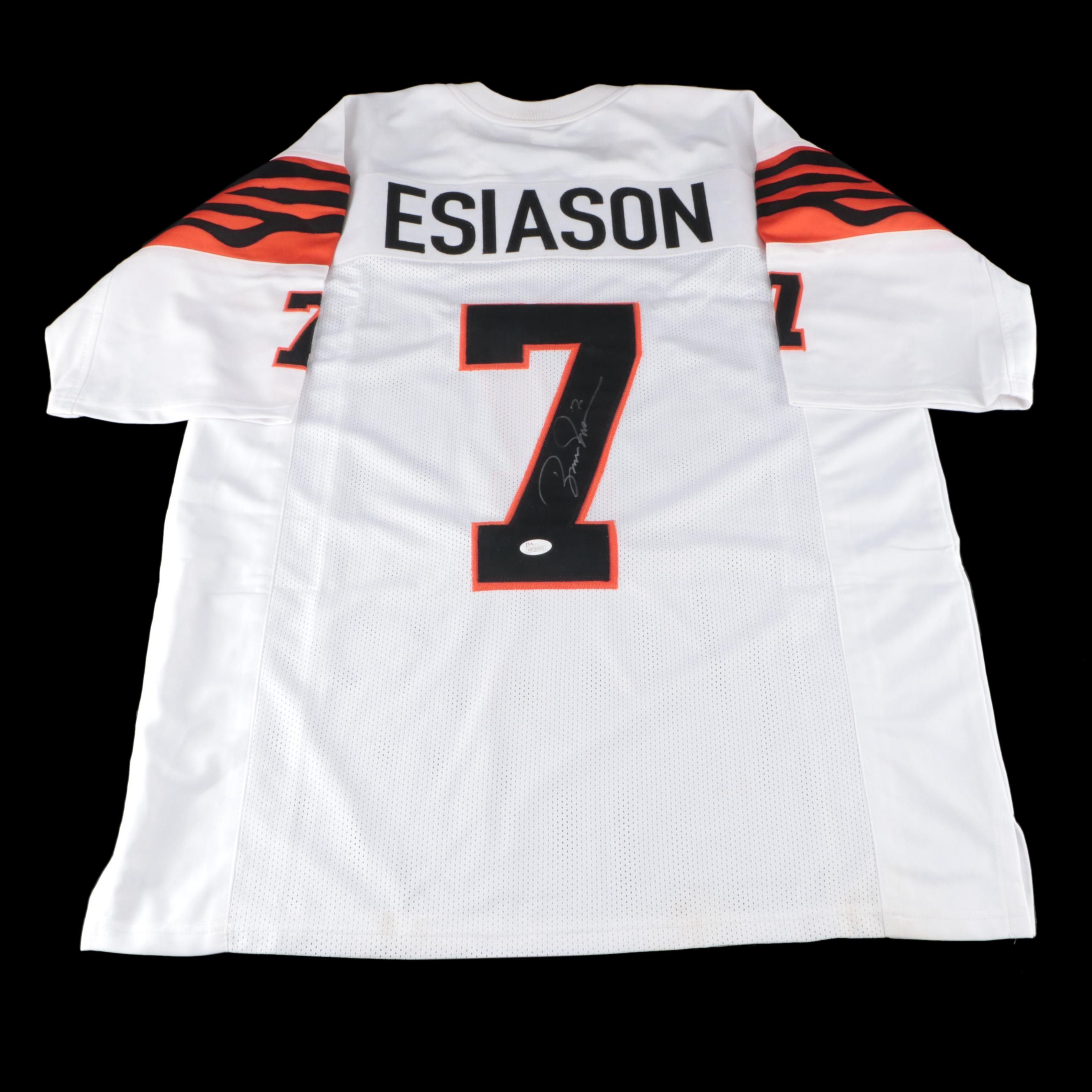 Boomer Esiason Signed Cincinnati Bengals Football Jersey, JSA