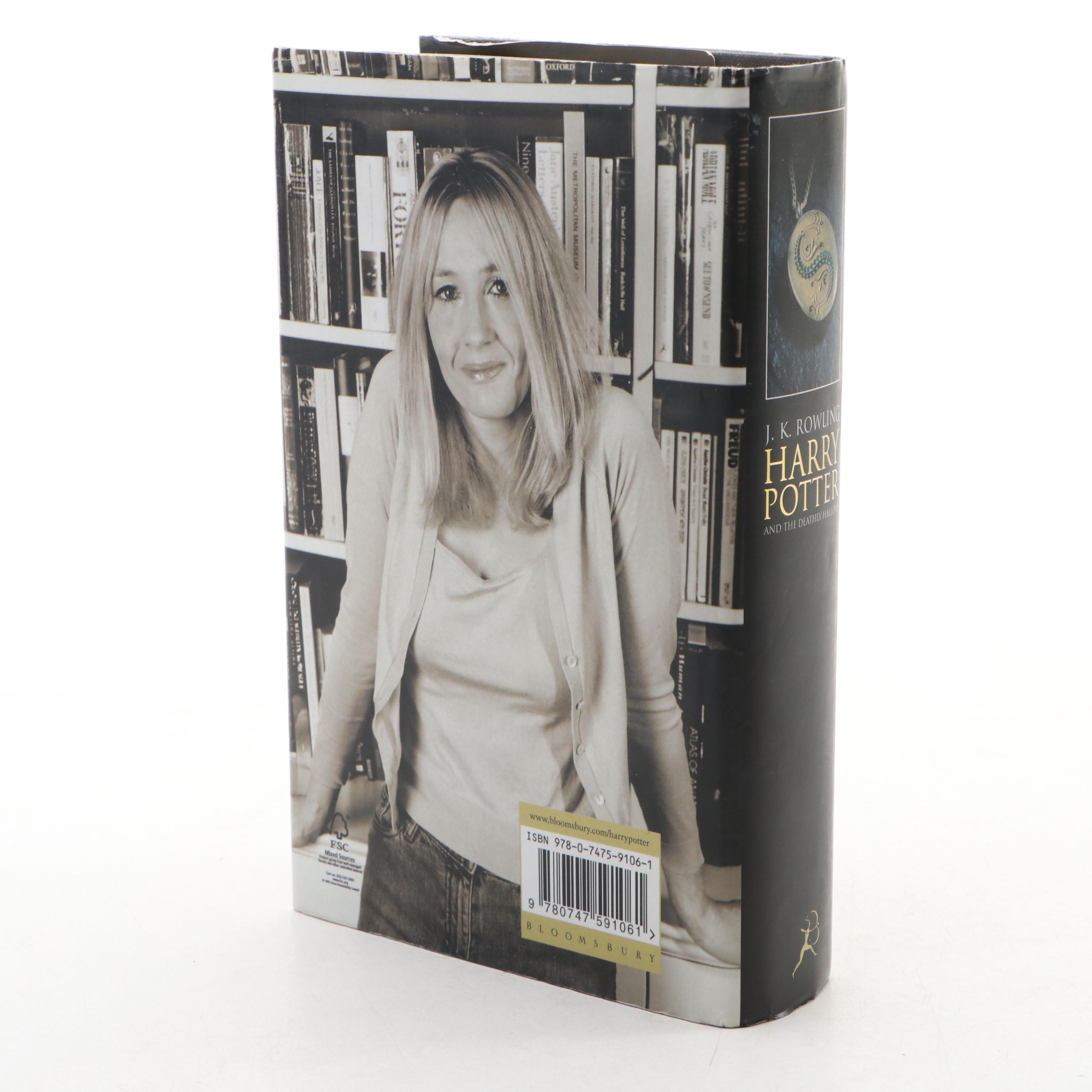 First UK Adult Edition "Harry Potter and the Deathly Hallows" by J. K. Rowling