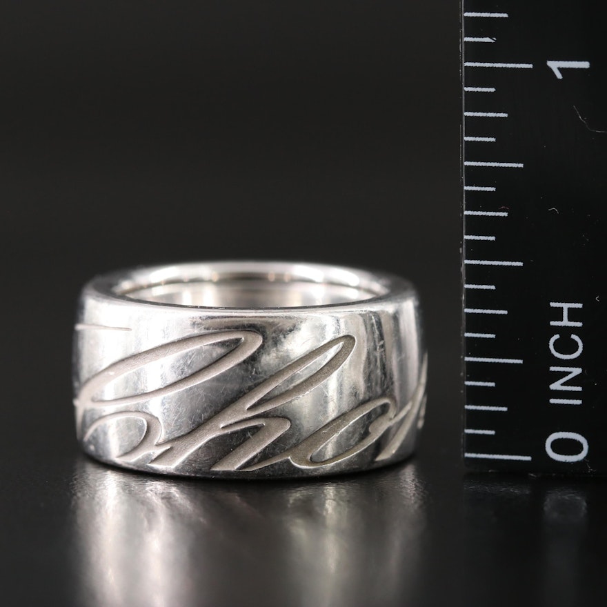 Chopard Chopardissimo 18K Signature Revolving Ring | EBTH