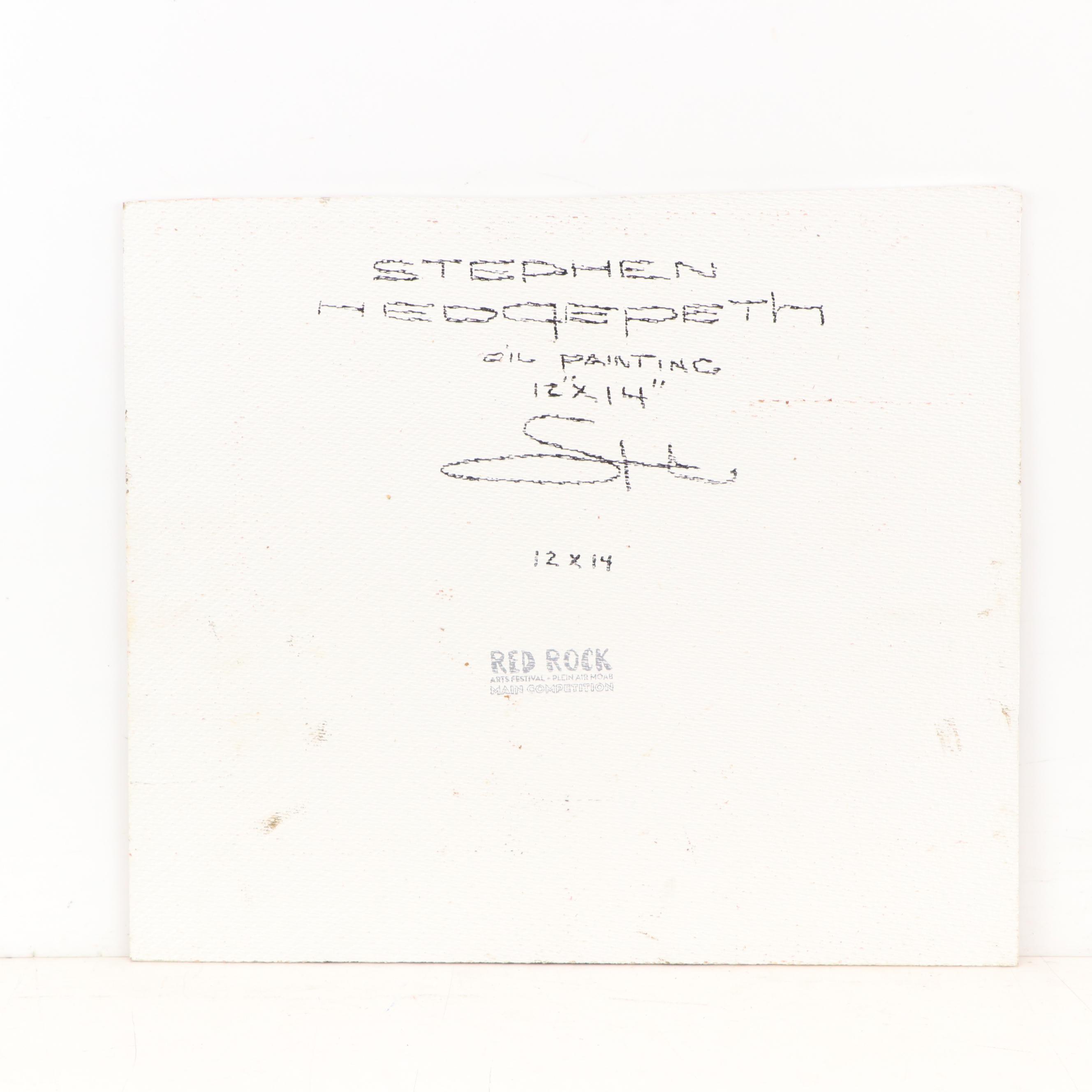 Stephen Hedgepeth Landscape Oil Painting, 21st Century