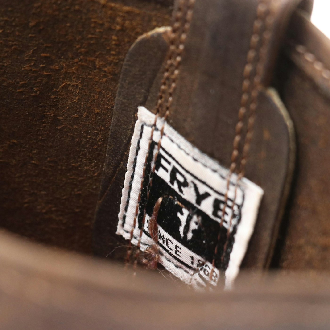 Frye Harness 8R Boots in Smoke Washed Oiled Leather | EBTH