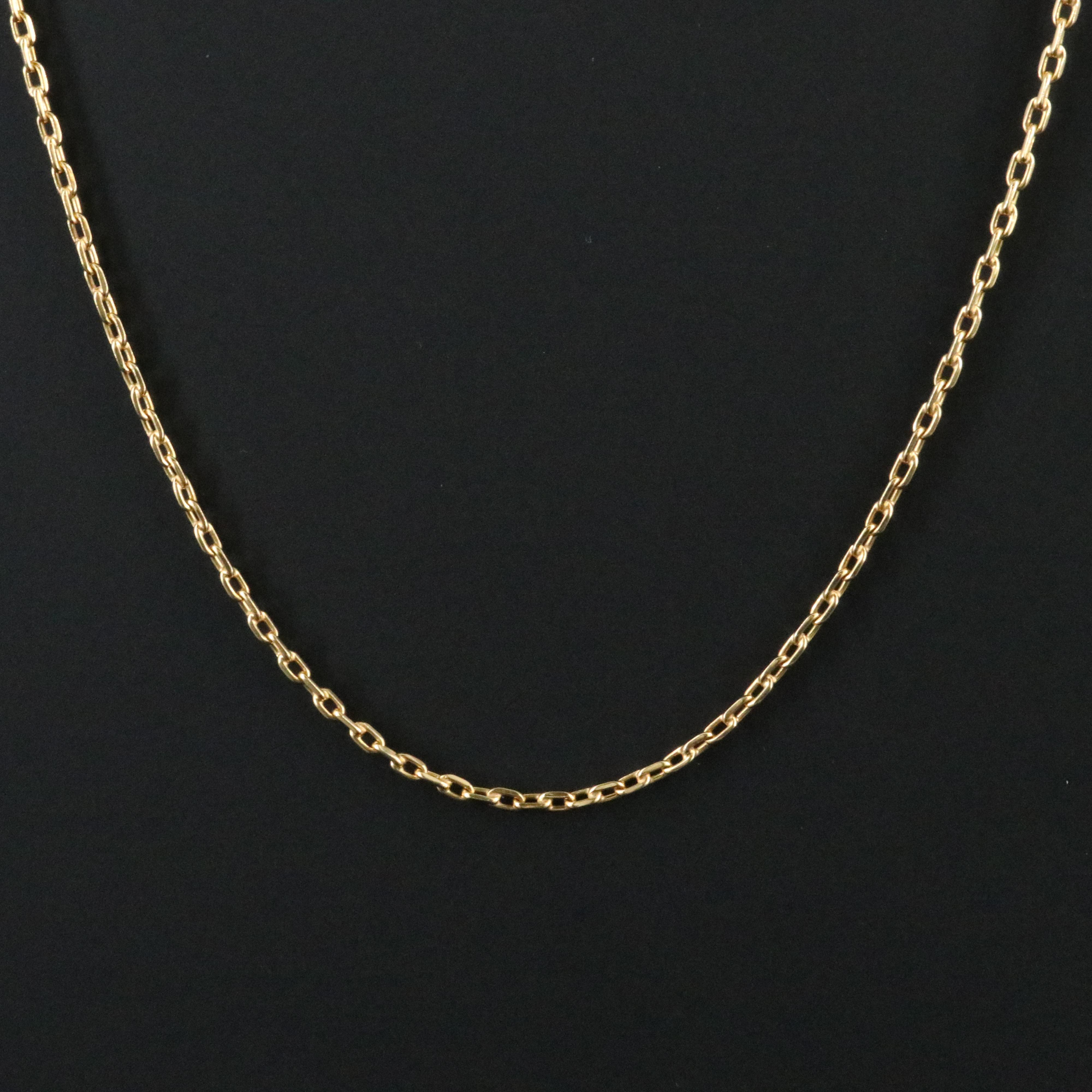18K Cable Chain Necklace