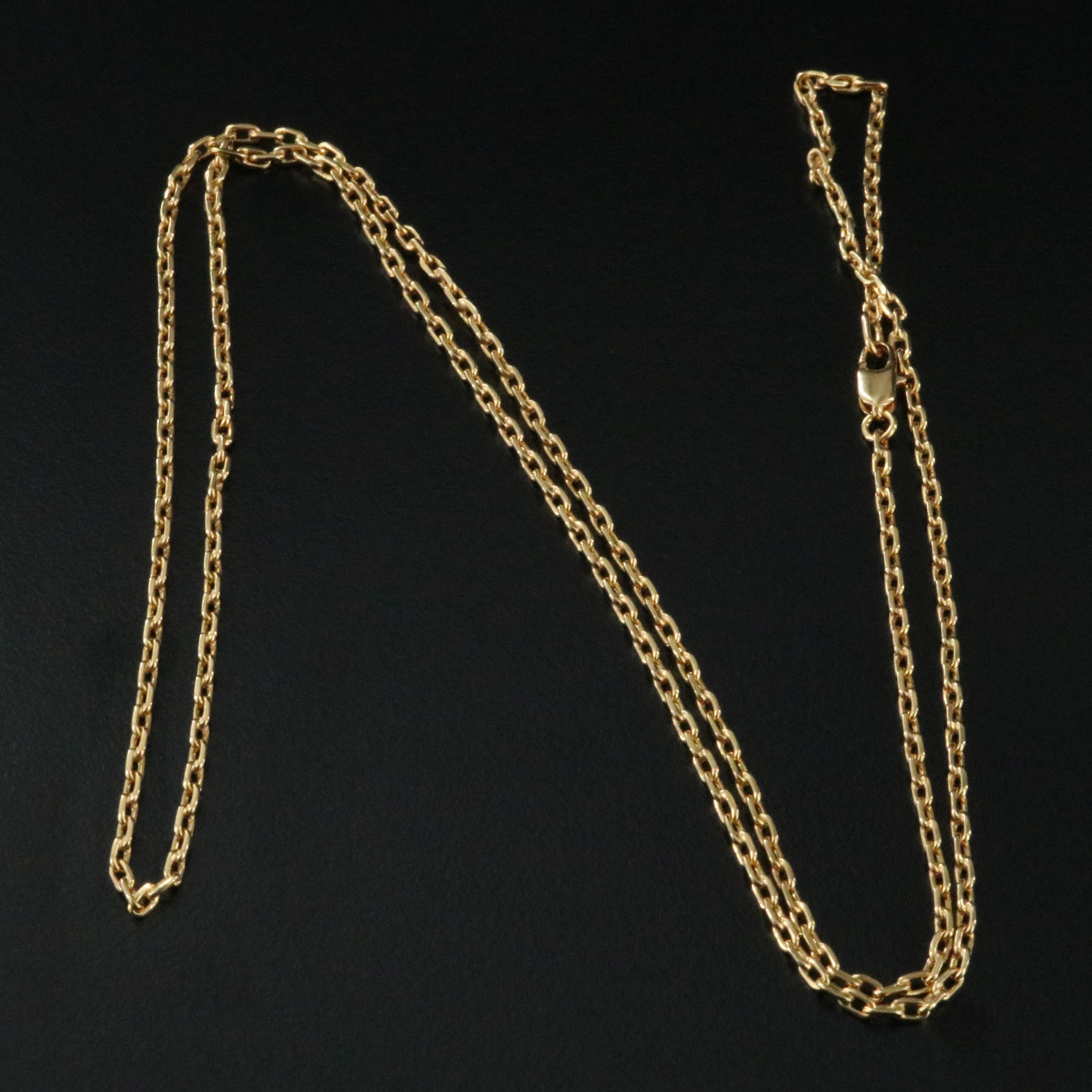 18K Cable Chain Necklace