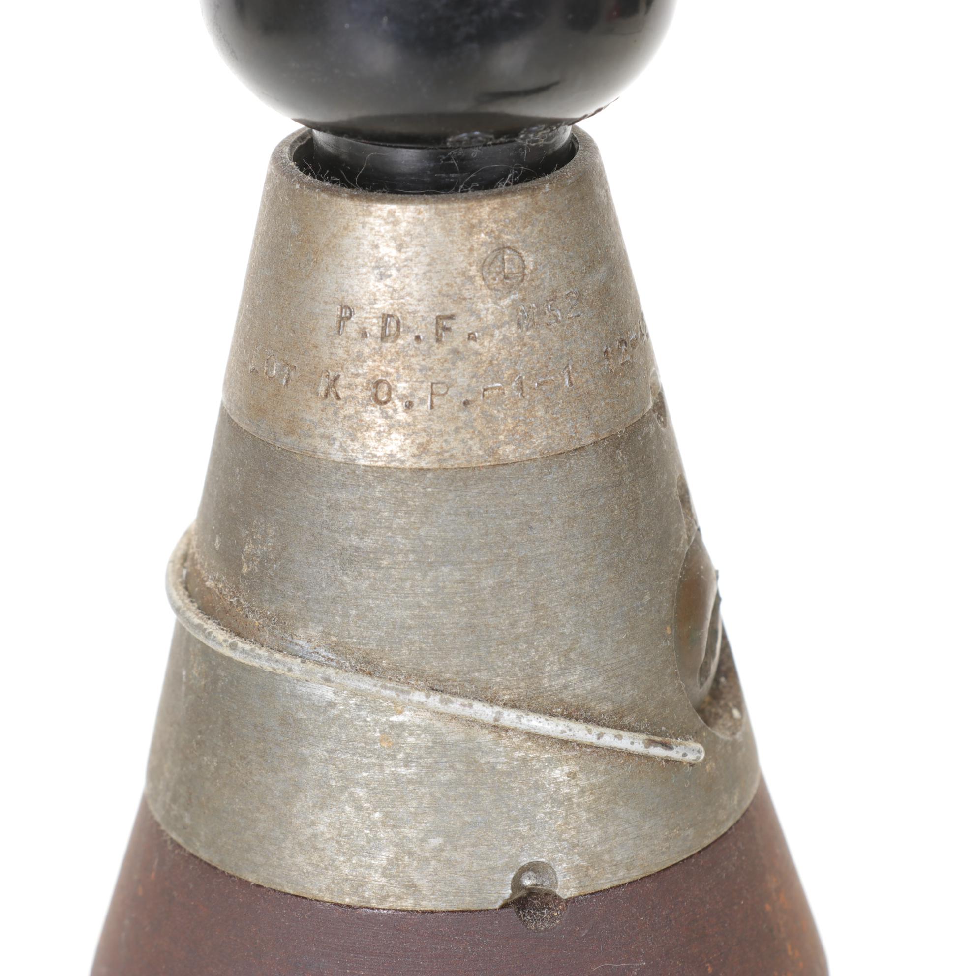 WW2 Era M49A2 Mortar Shell Table Lamp