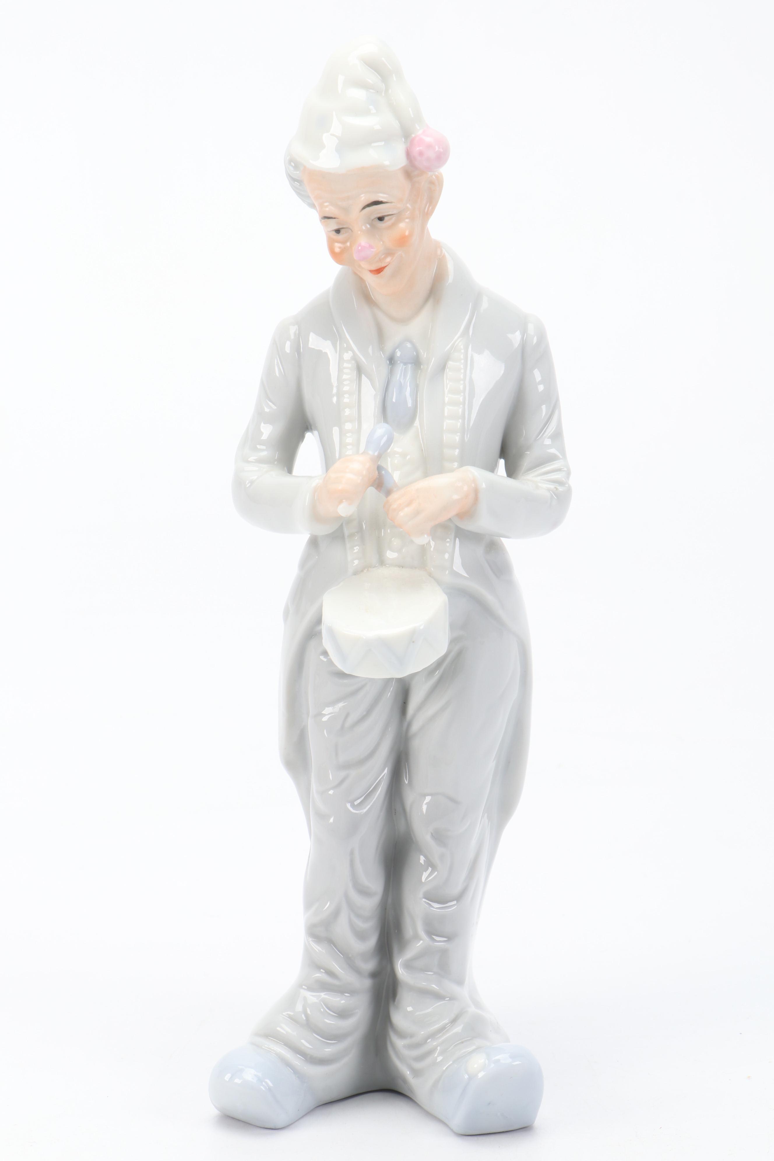 Lladró Porcelain "Tired Friend" and "Love Letter" with Other Porcelain Figurine