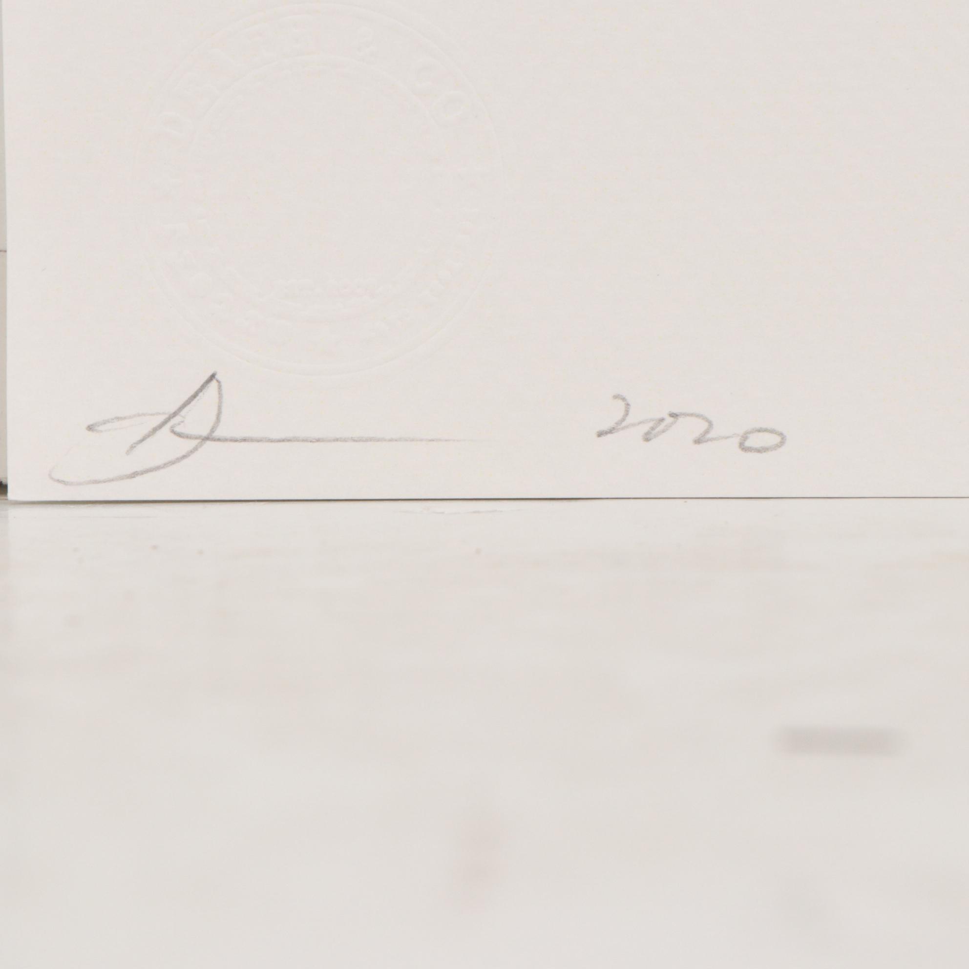 Death NYC Graphic Digital Print Featuring Jeff Koons and Queen Elizabeth