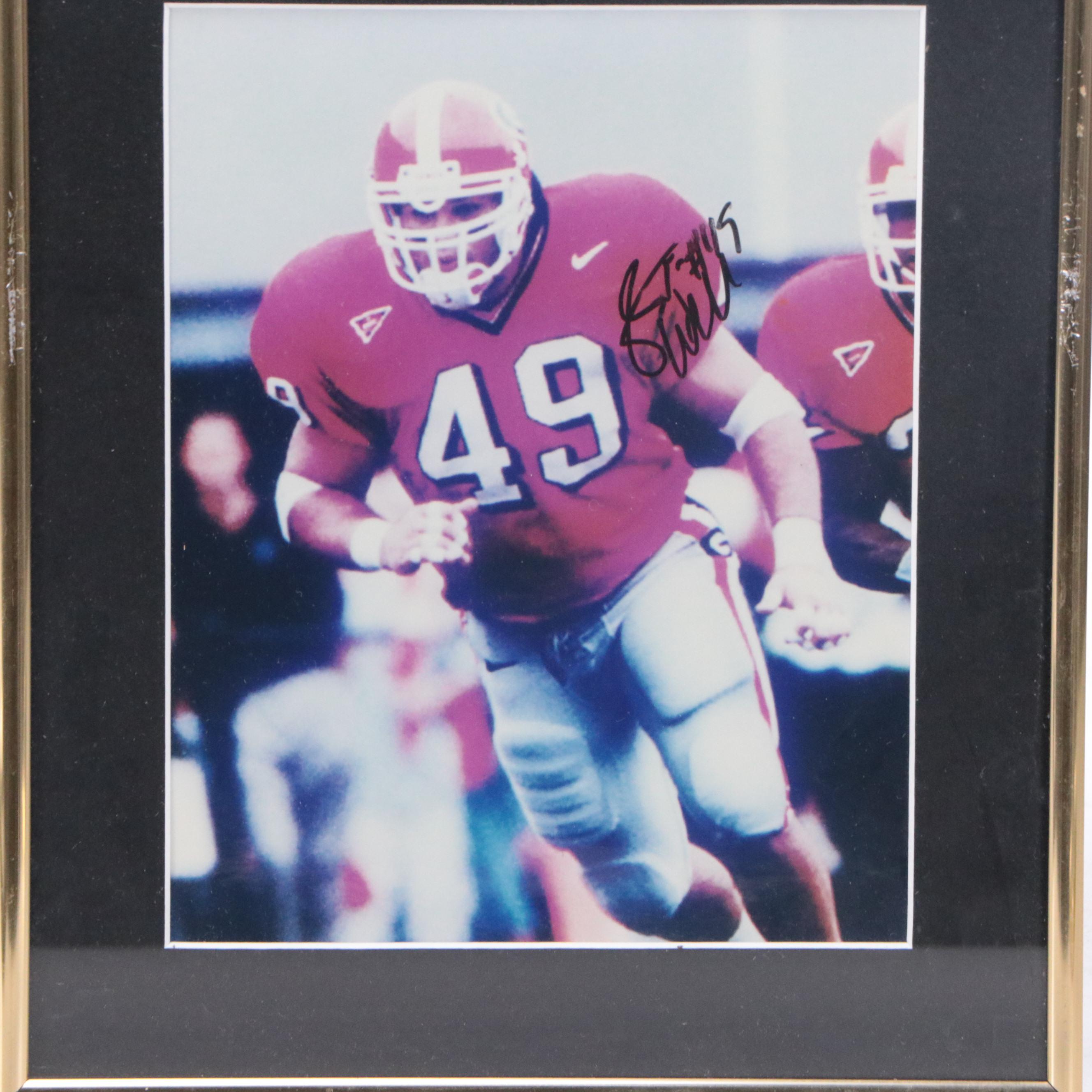 Jermaine Phillips Game Worn University of Georgia Football Jersey with More