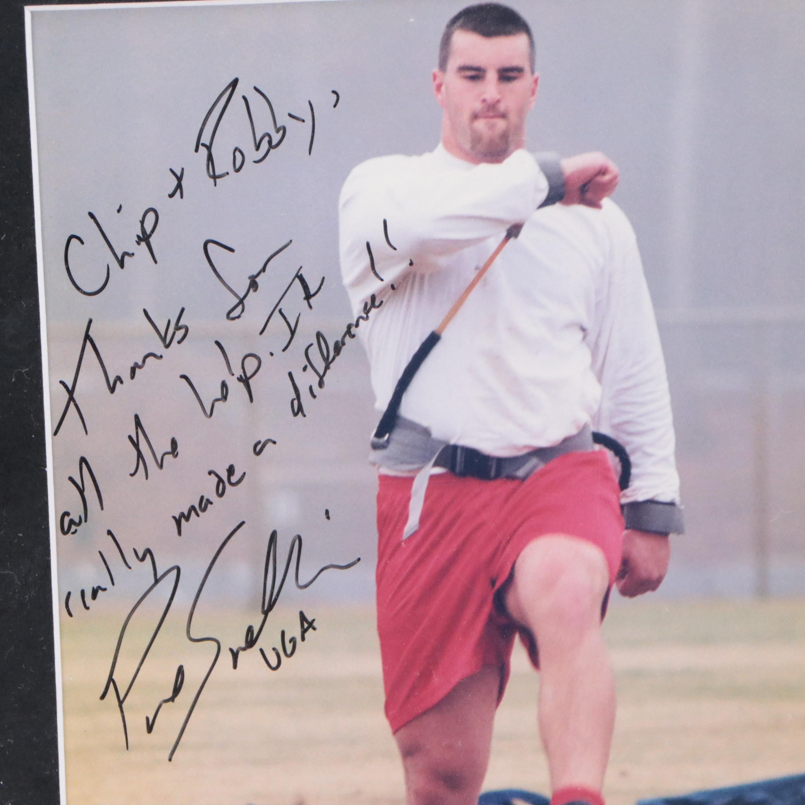 Jermaine Phillips Game Worn University of Georgia Football Jersey with More