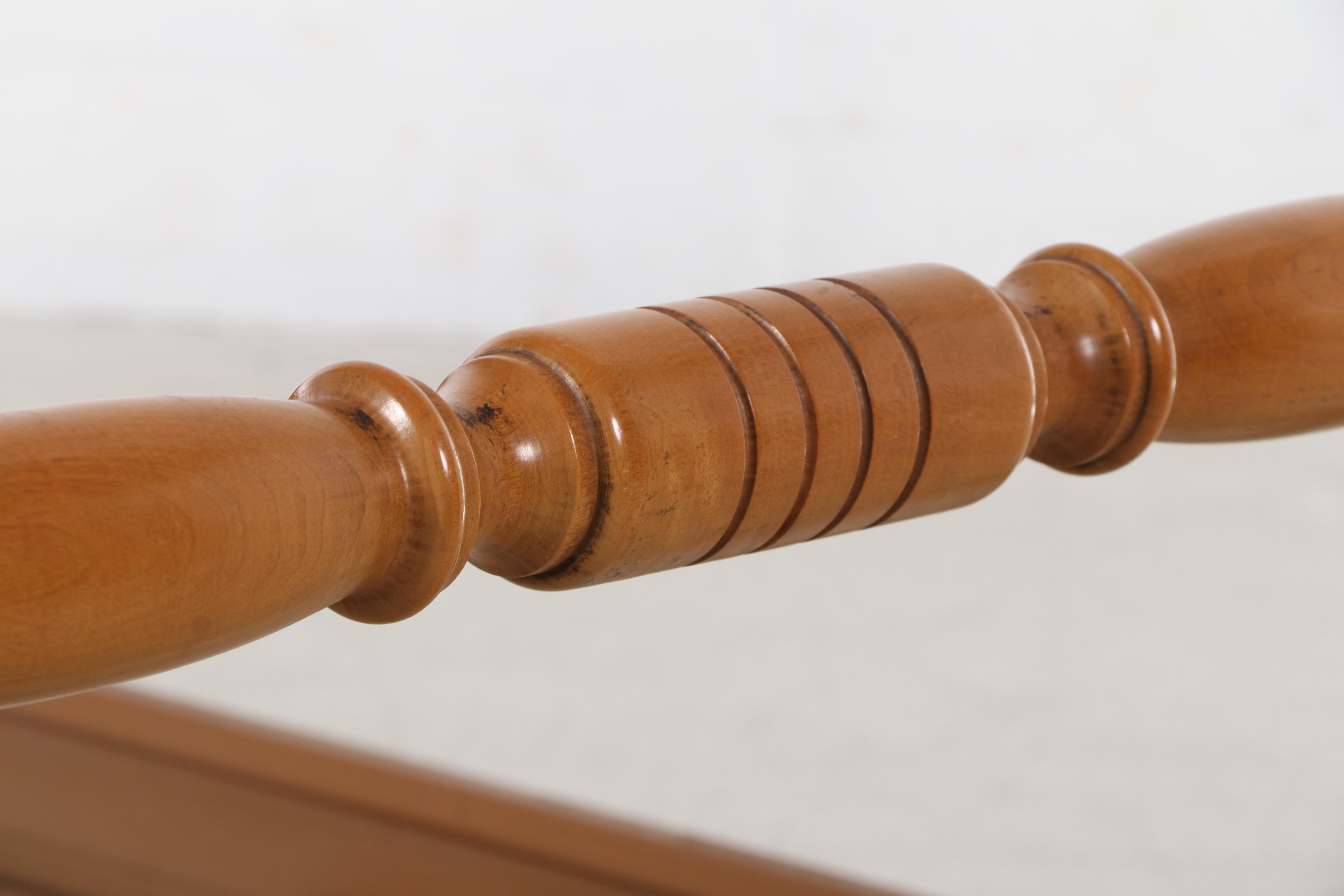 Federal Style Maple Full Size Four-Poster Bed