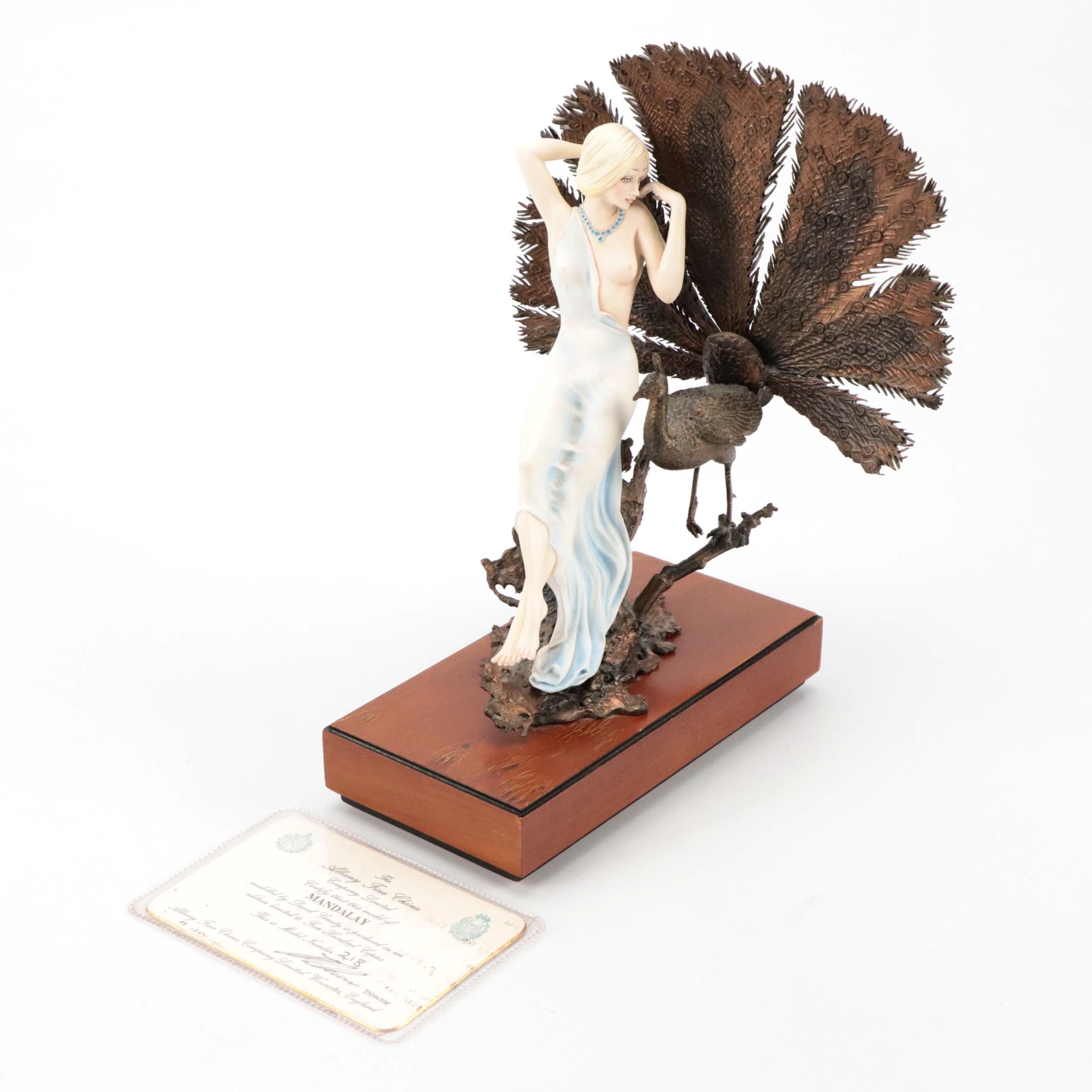 Albany "Mandalay" Porcelain and Metal Limited Edition Figurine