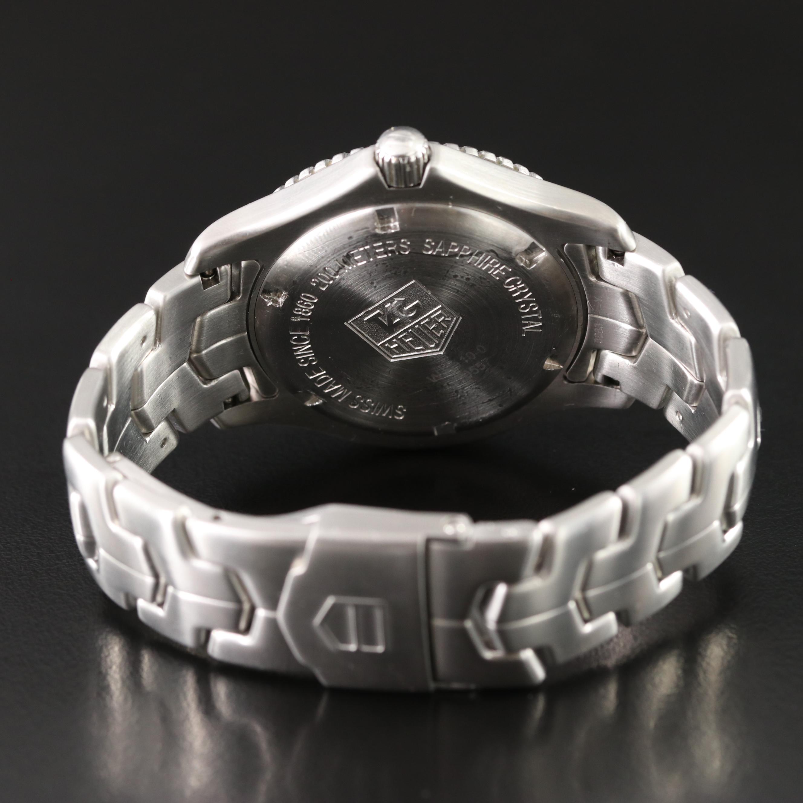 TAG Heuer Link 39mm Black Steel Quartz Watch