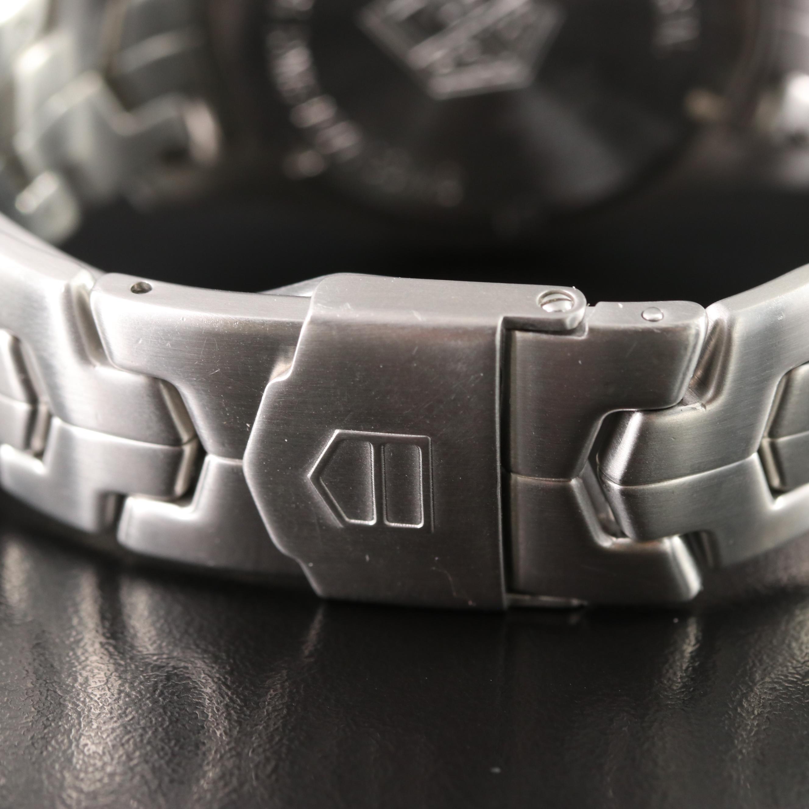 TAG Heuer Link 39mm Black Steel Quartz Watch