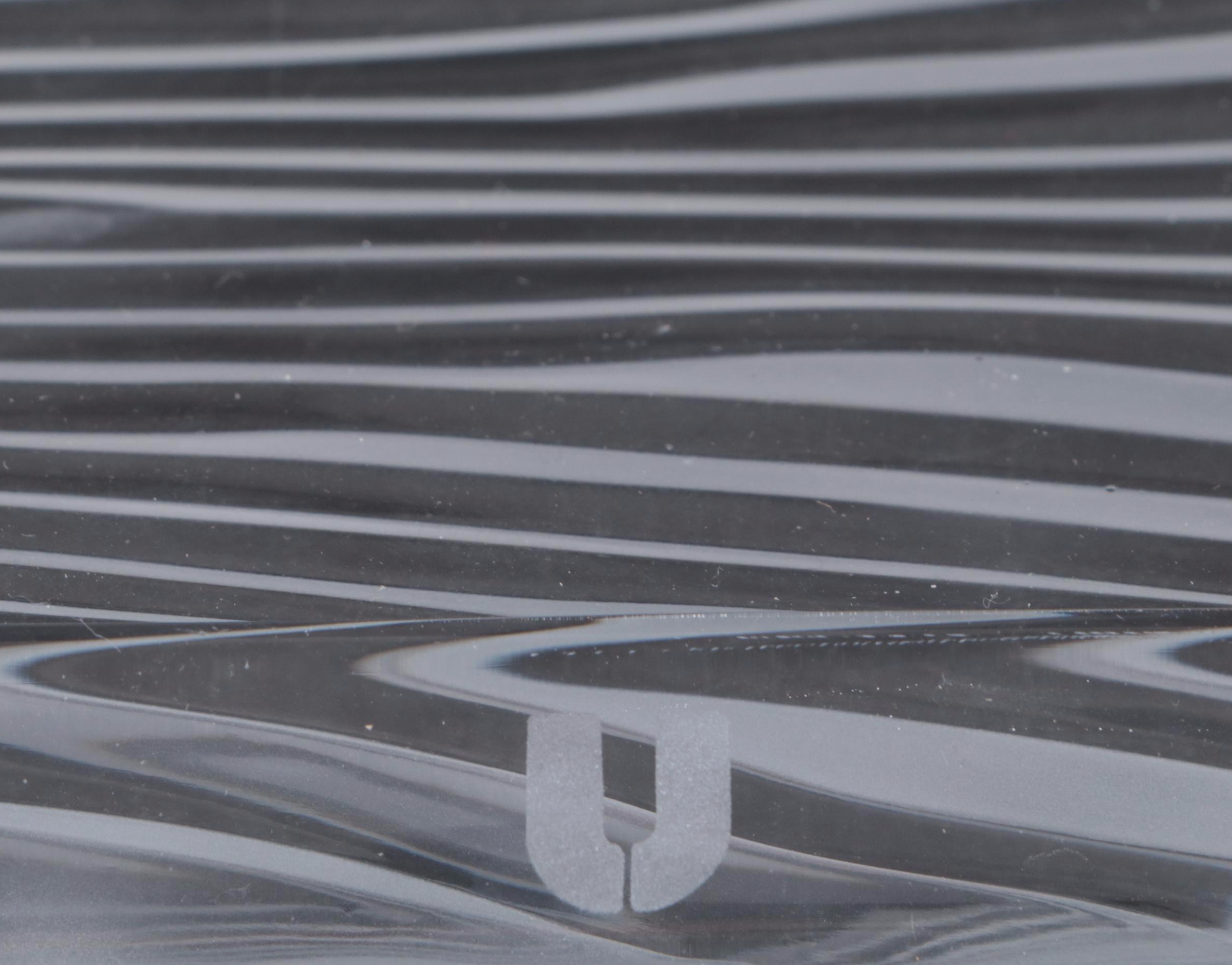 Emanuel Ungaro for Sasaki Crystal Platter and Plates