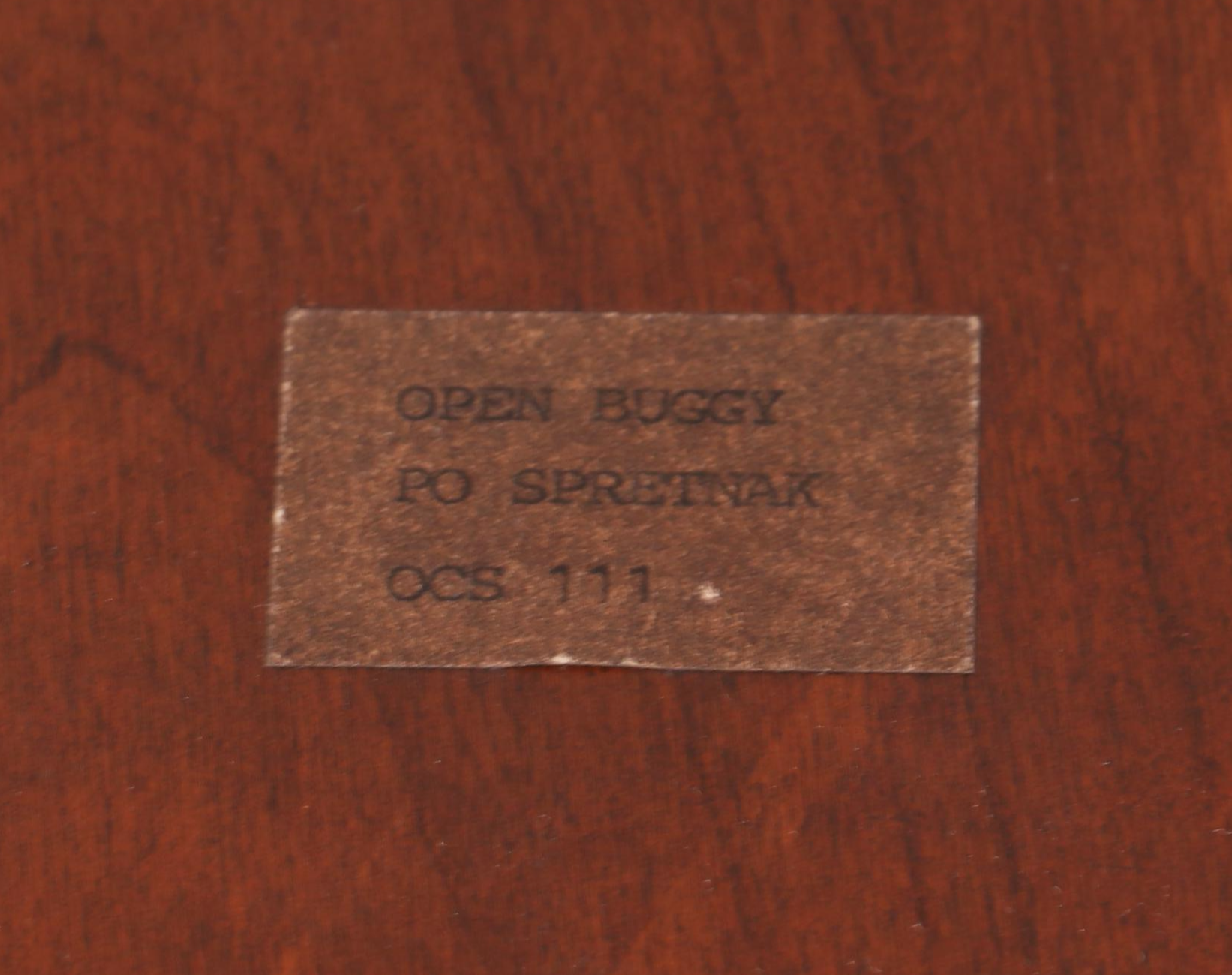 Pair of Shaker Style Wooden Spindle Back Armchairs