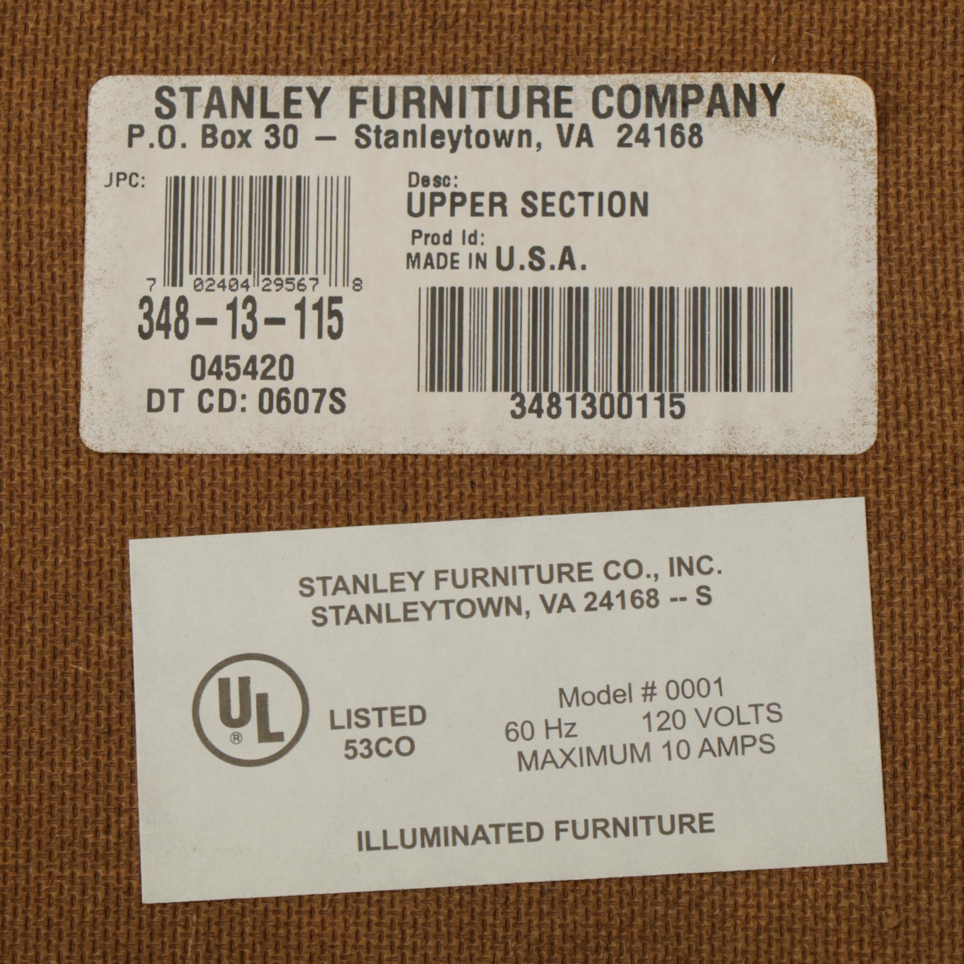 Stanley Furniture Entertainment  Armoire