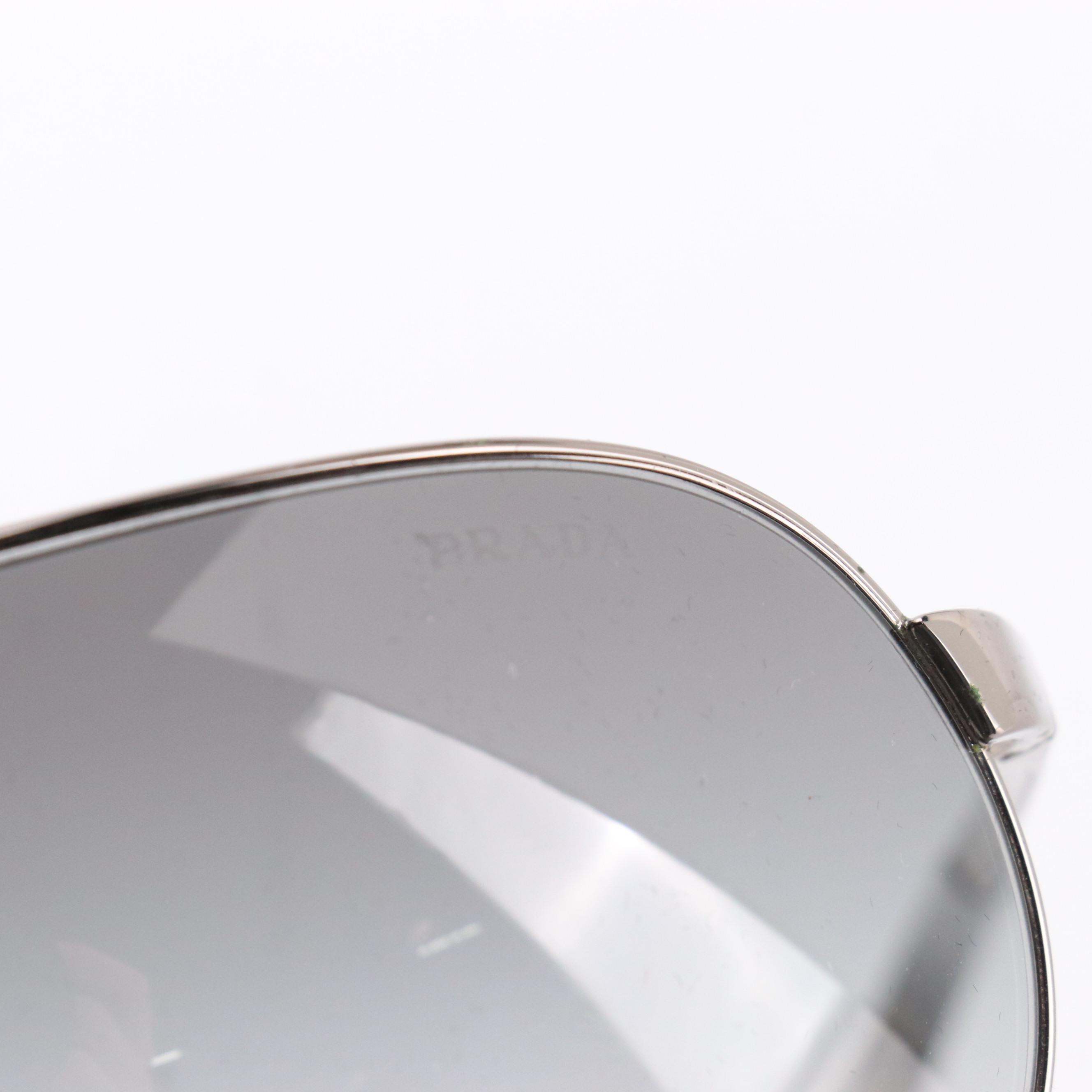 Prada SPR60N Wrap Sunglasses with Case