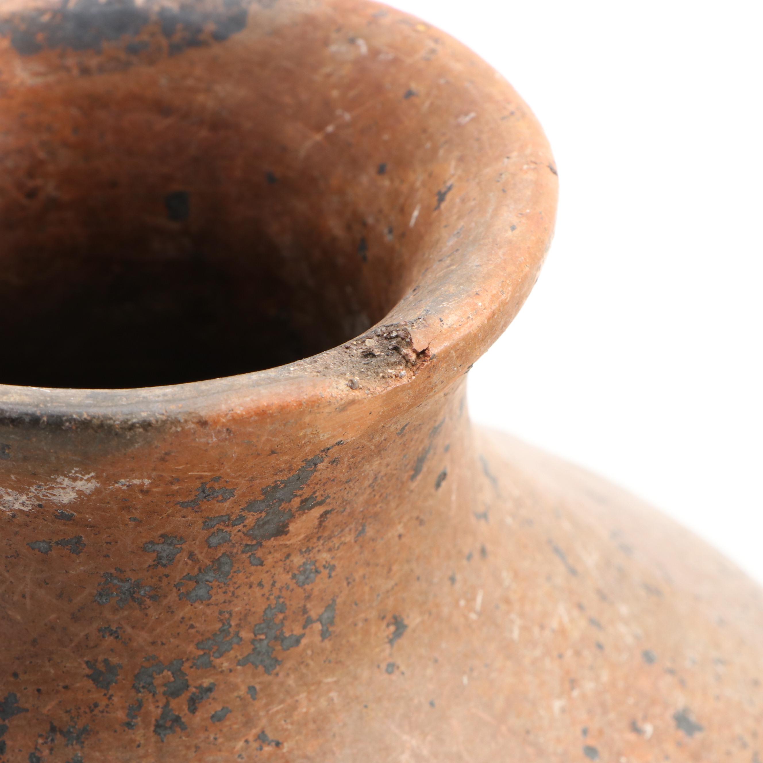 Pre-Columbian and Other South American Earthenware Pottery Vessels