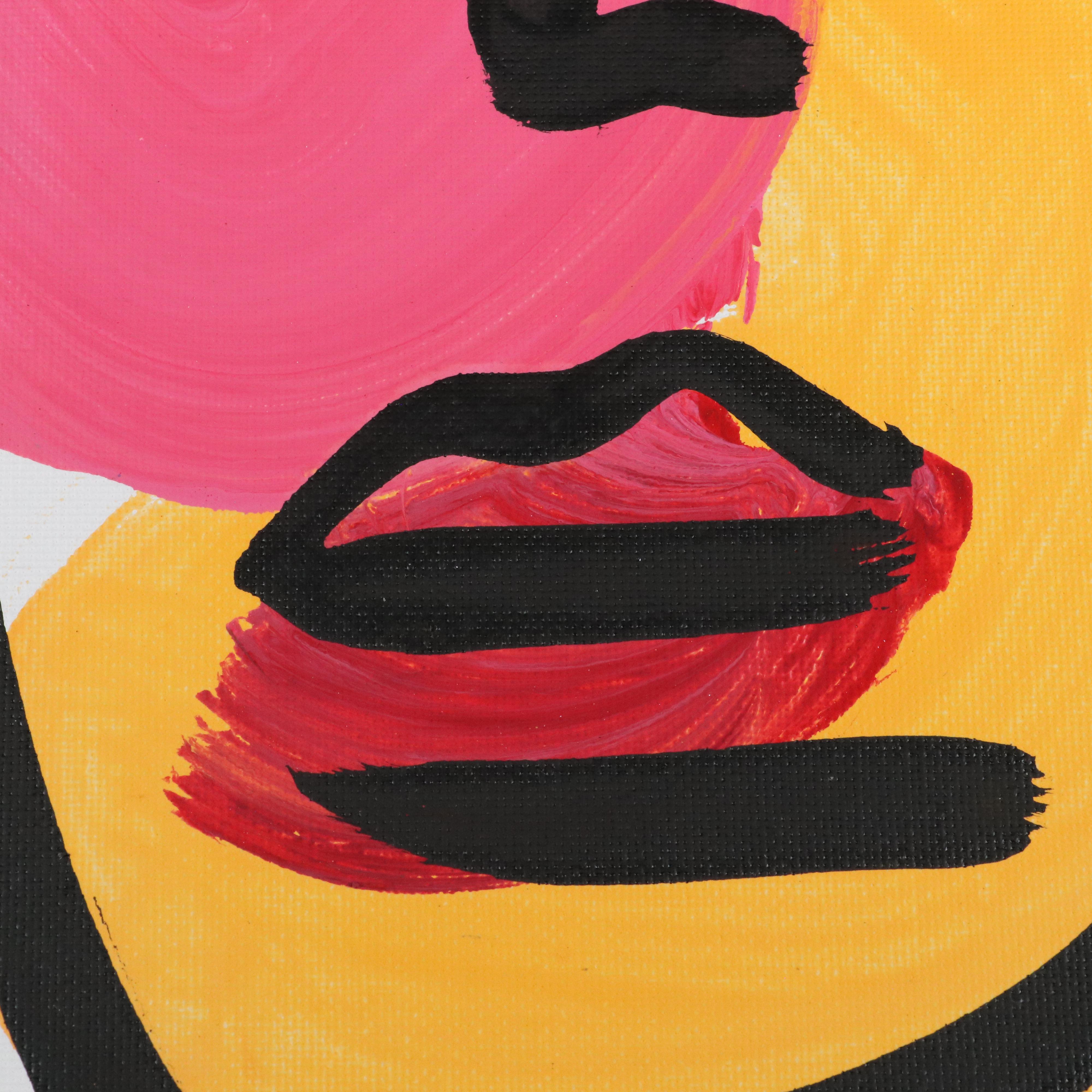 Peter Robert Keil Stylized Acrylic Portrait