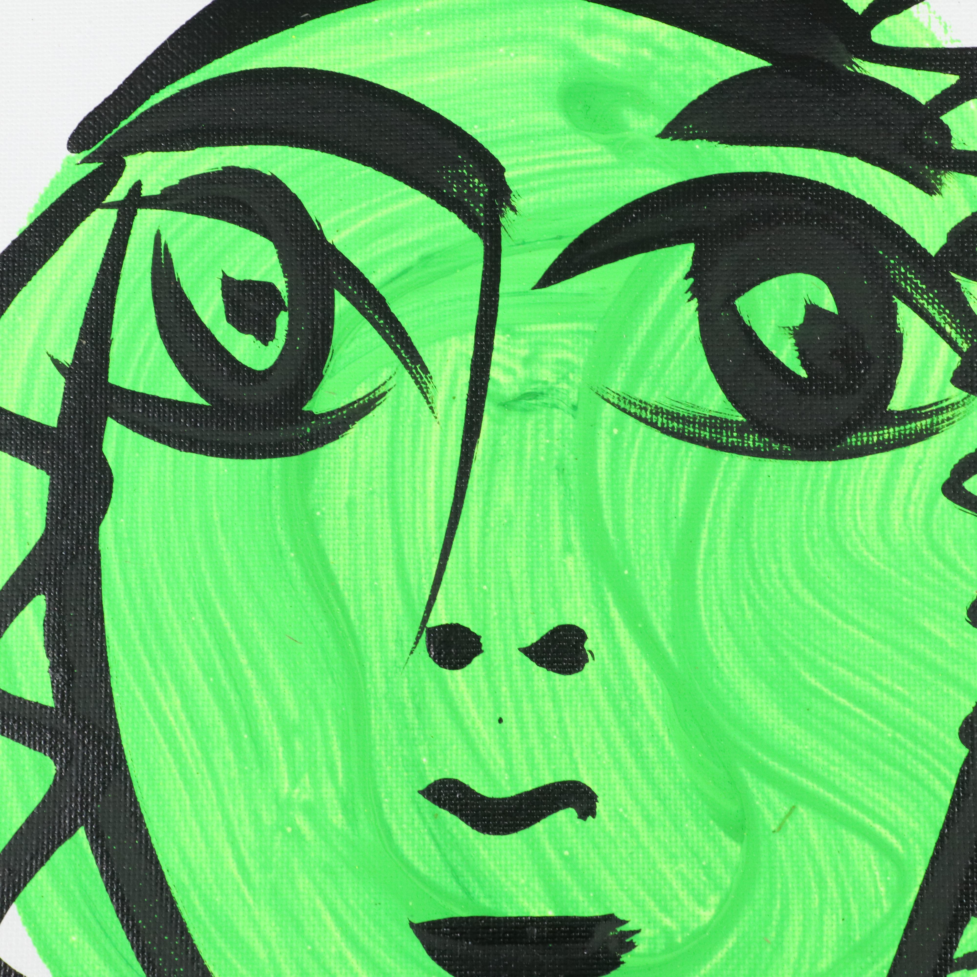 Peter Robert Keil Stylized Acrylic Portrait