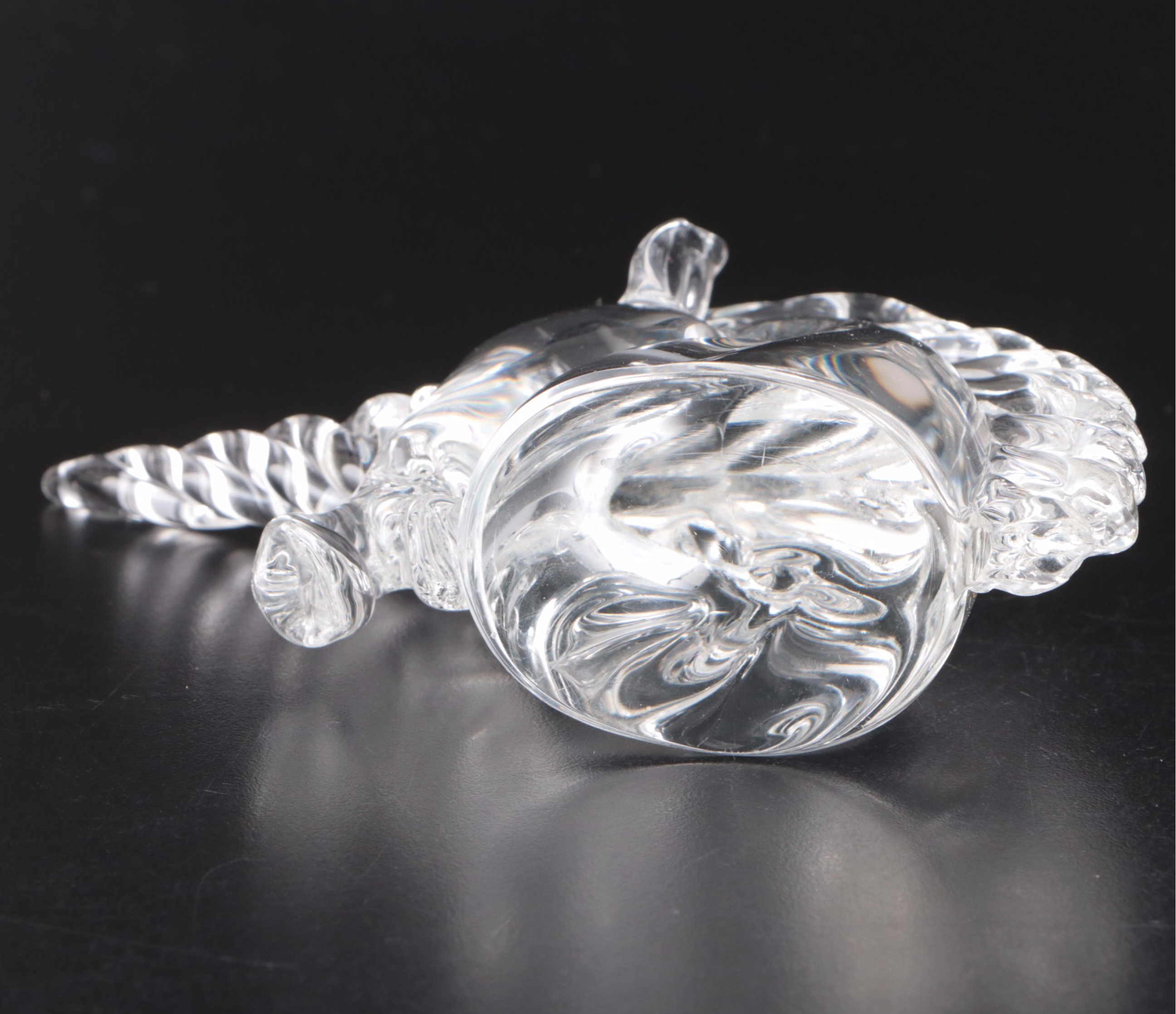 Cartier Crystal Unicorn Bust with Other Animal Figurine