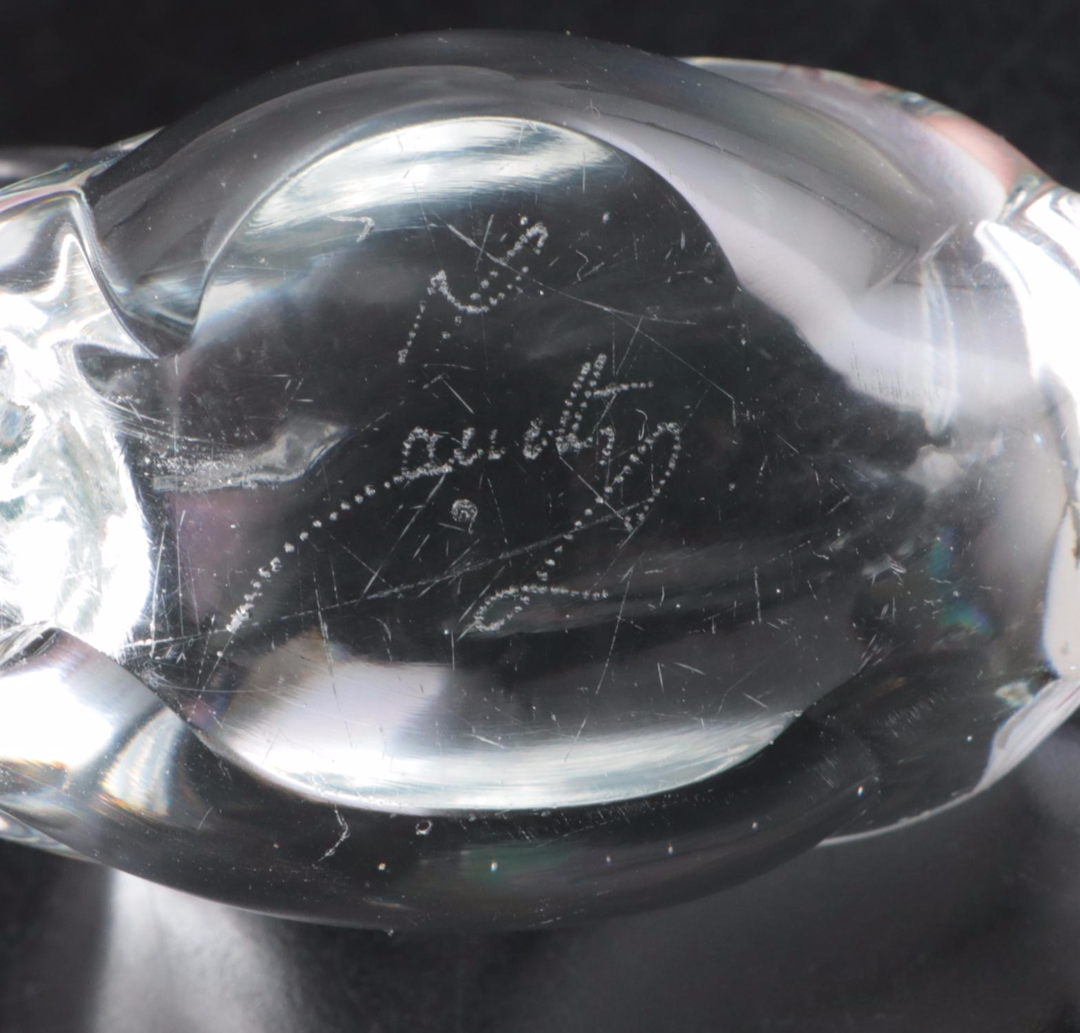 Cartier Crystal Unicorn Bust with Other Animal Figurine