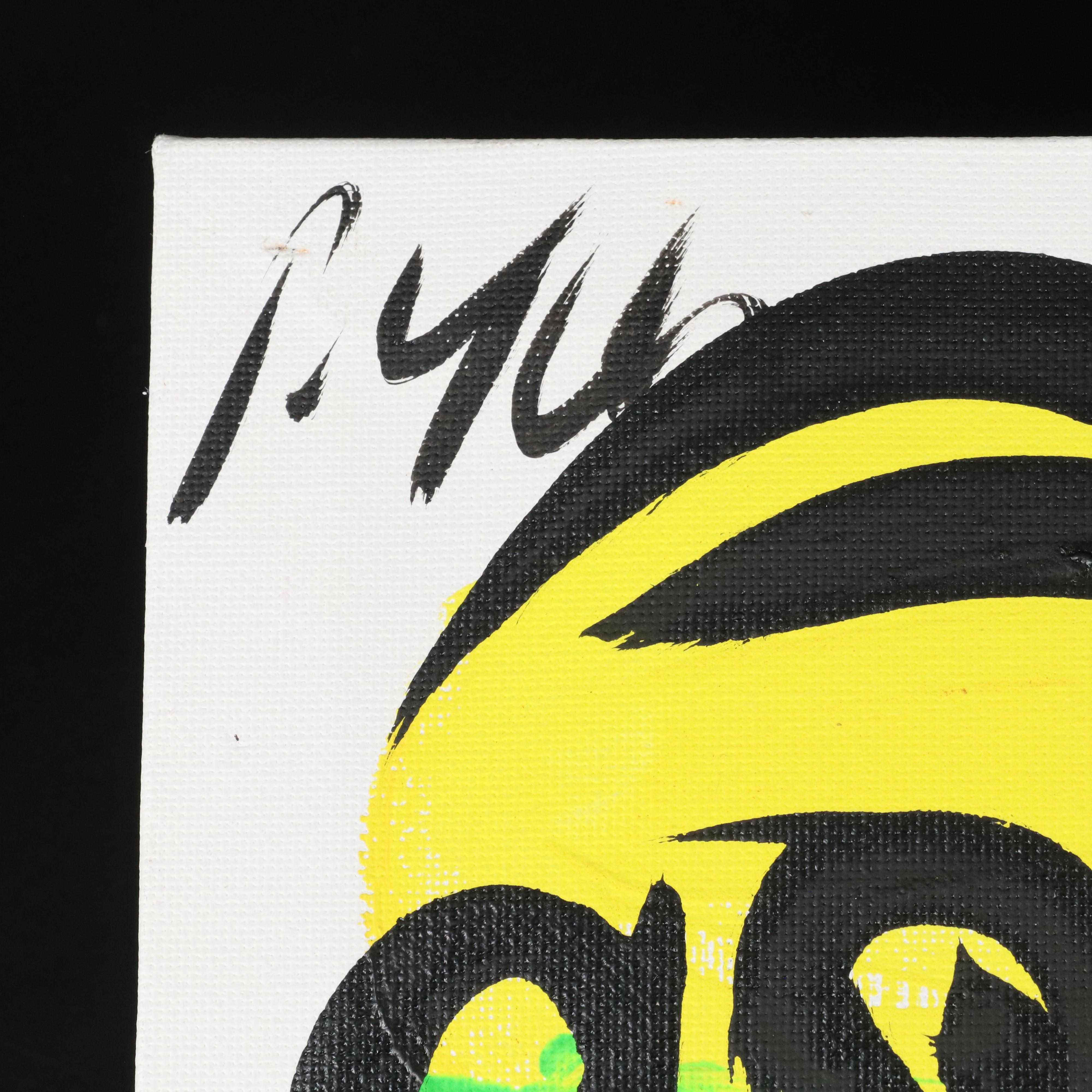 Peter Robert Keil Stylized Acrylic Portrait