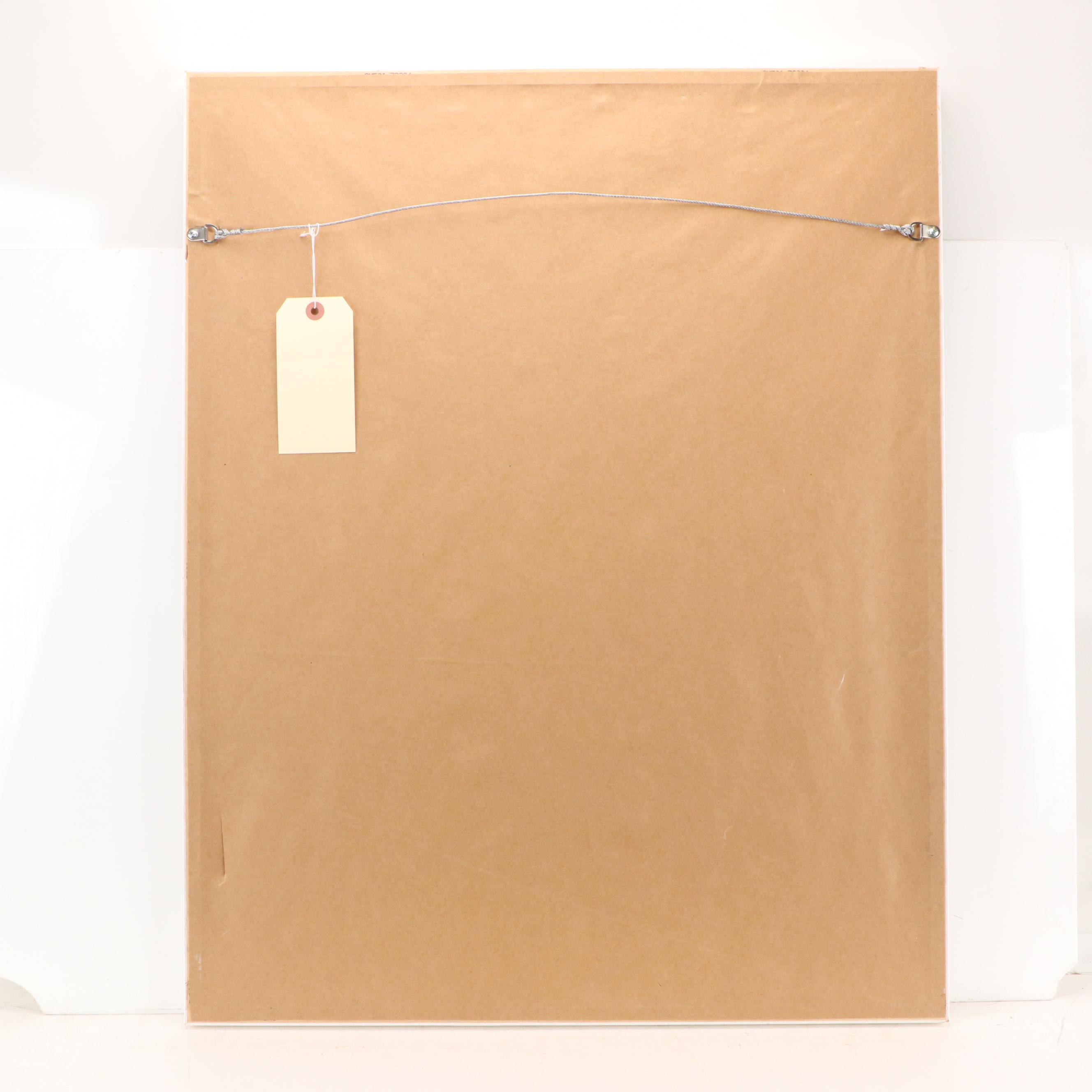 Surrealist Mixed Media Painting, 21st Century