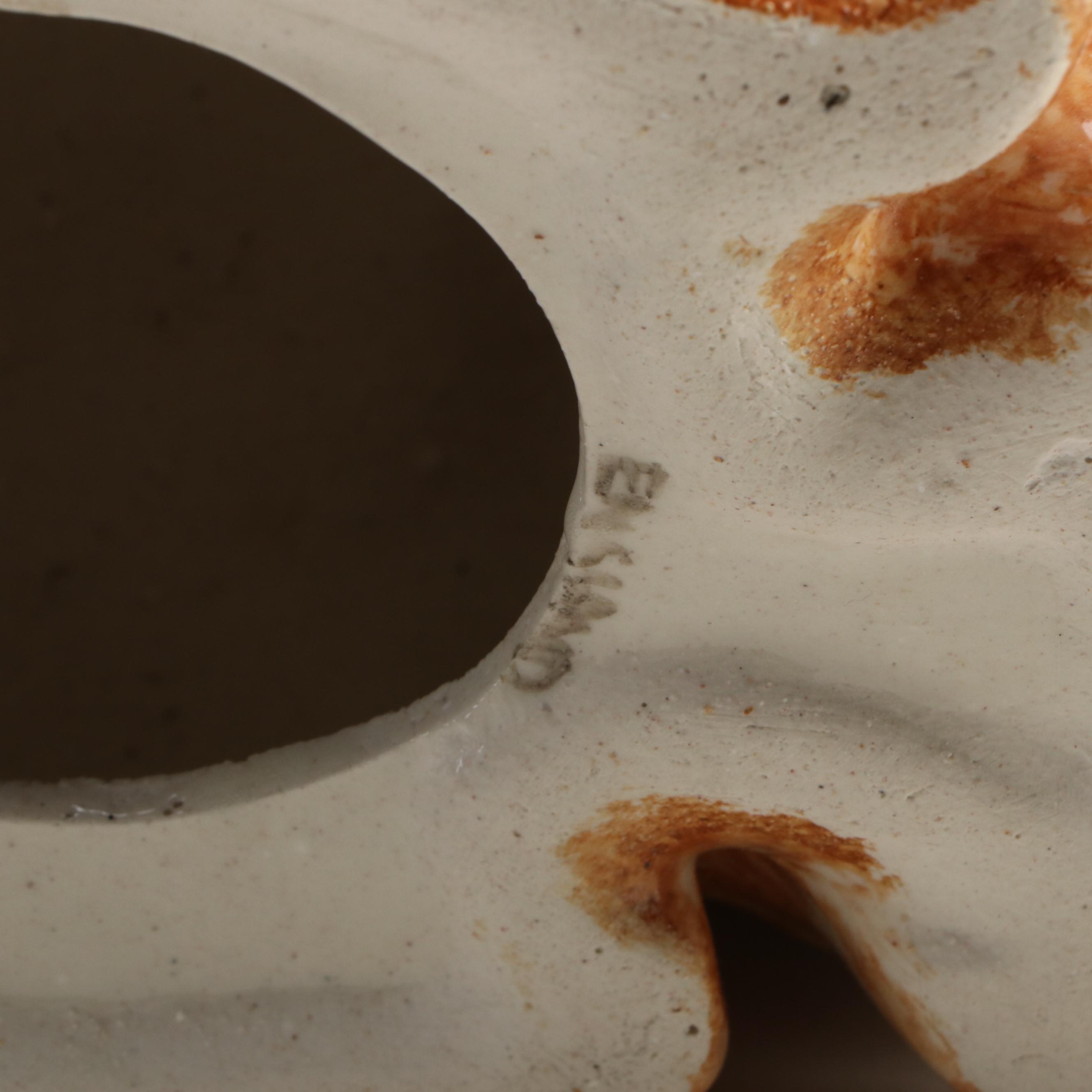 Winstanley Pottery Ceramic Orange and Tabby Cats