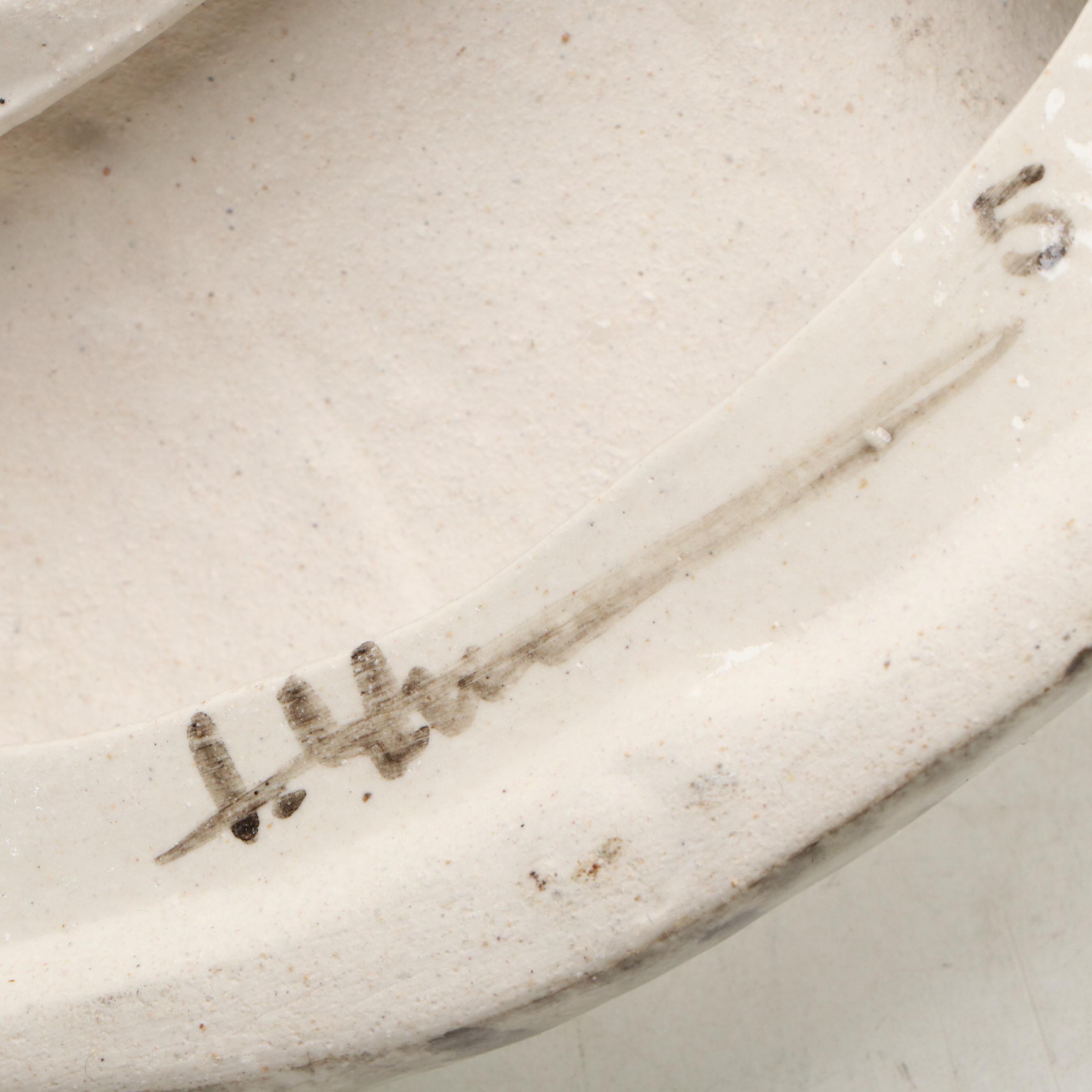 Winstanley Pottery Ceramic Orange and Tabby Cats