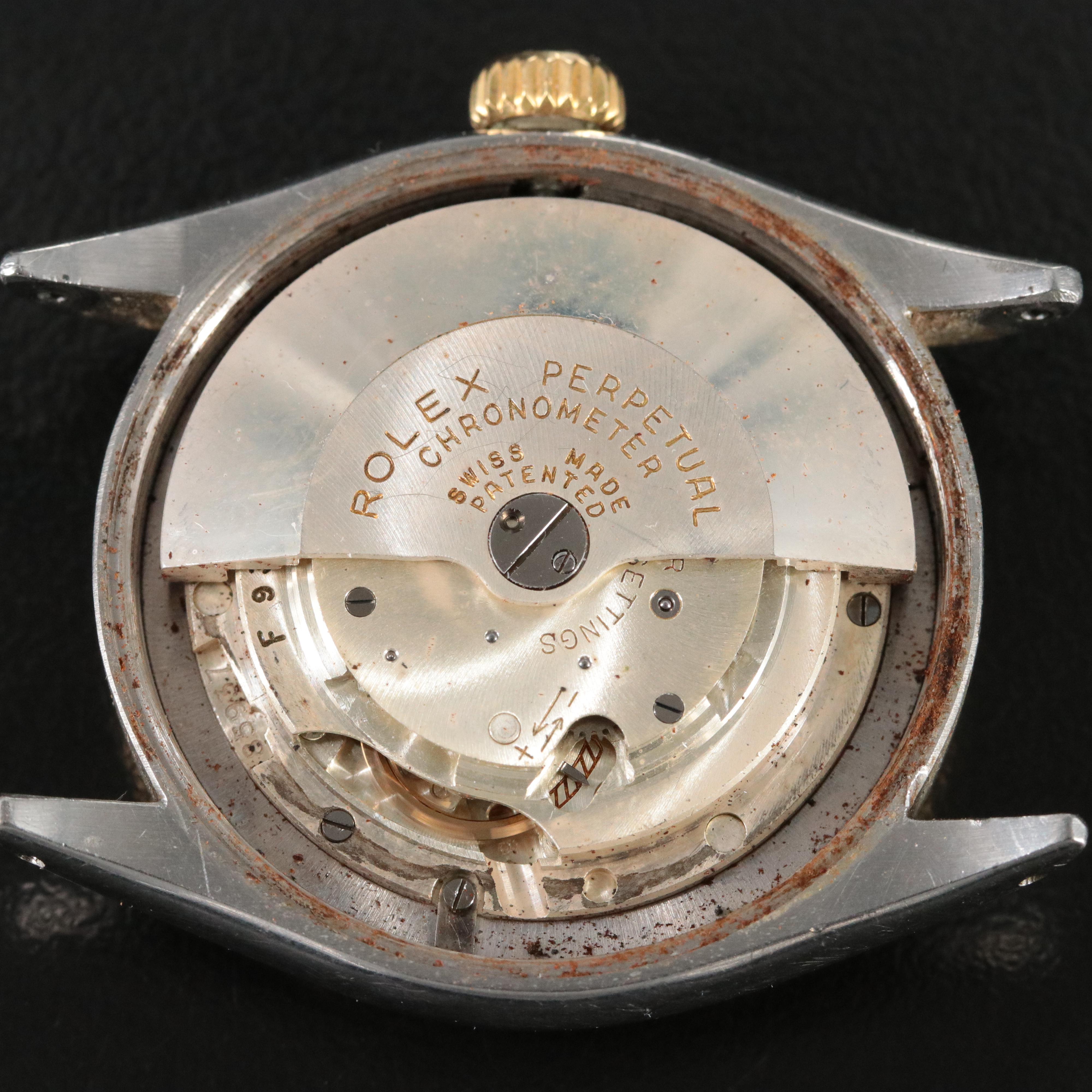 1963 Rolex Oyster Perpetual 6285 Halliburton 30yr Service Award Automatic Watch