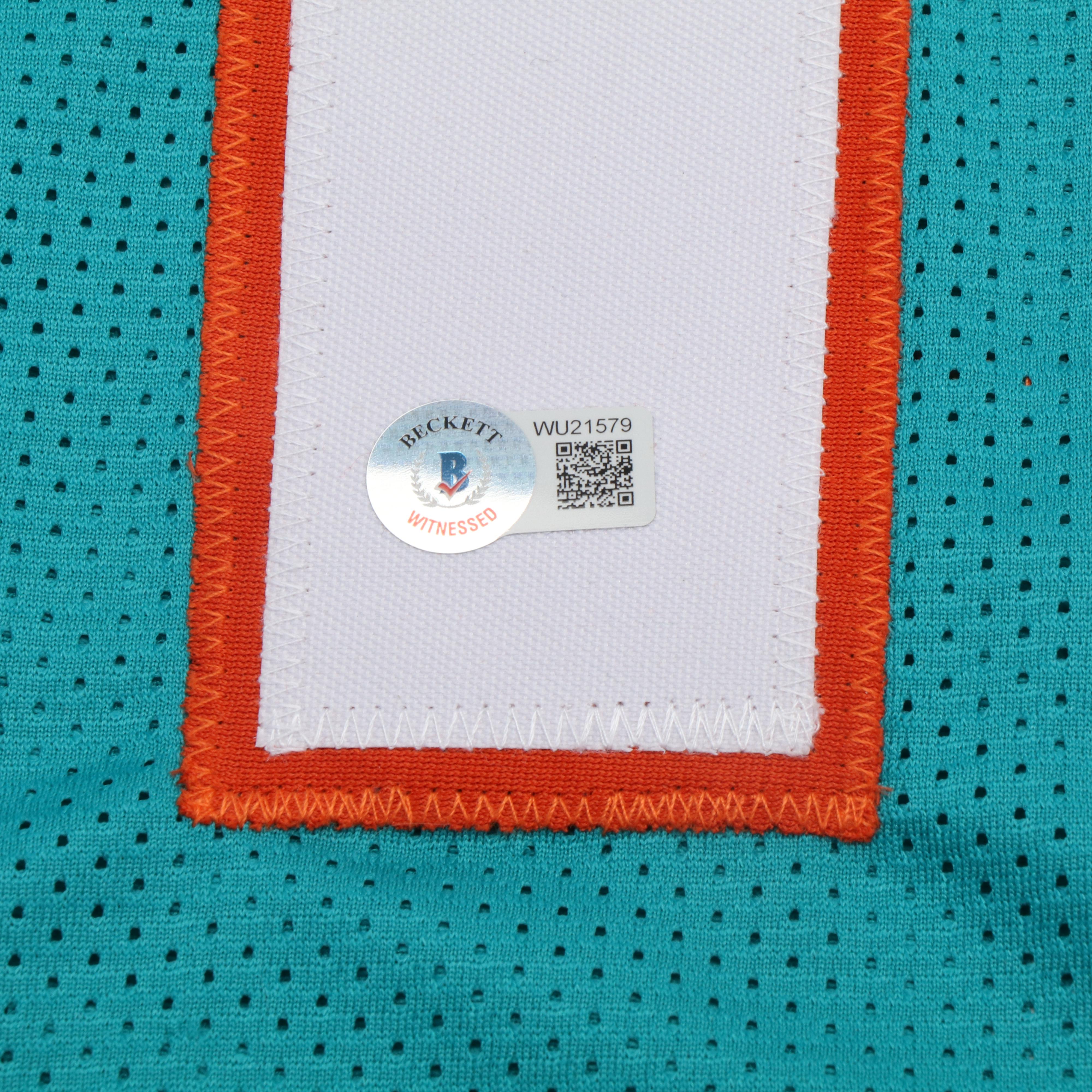 Tyreek Hill Signed Miami Dolphins Football Jersey, Beckett