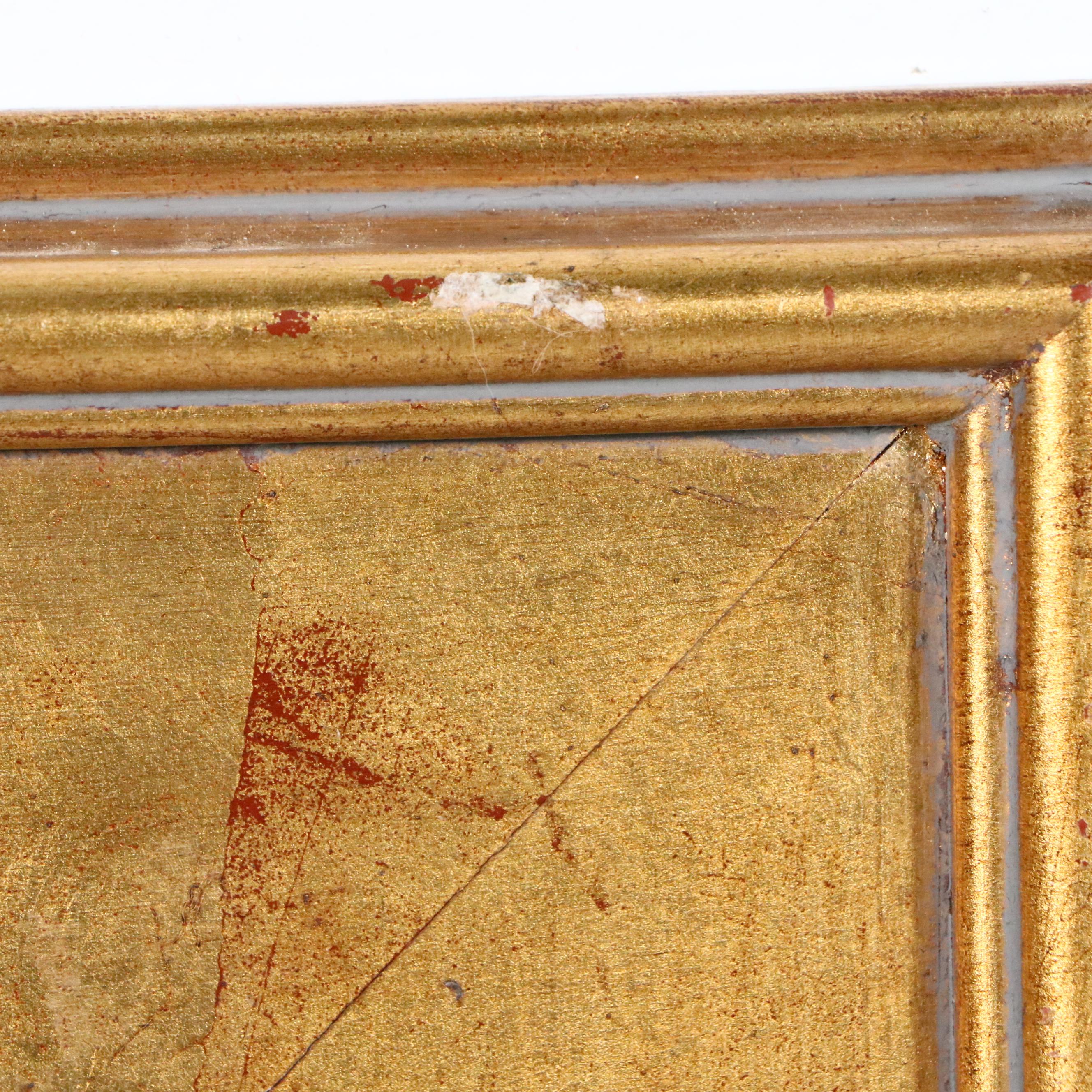 Celine Oil Painting After James Tissot "In The Greenhouse"