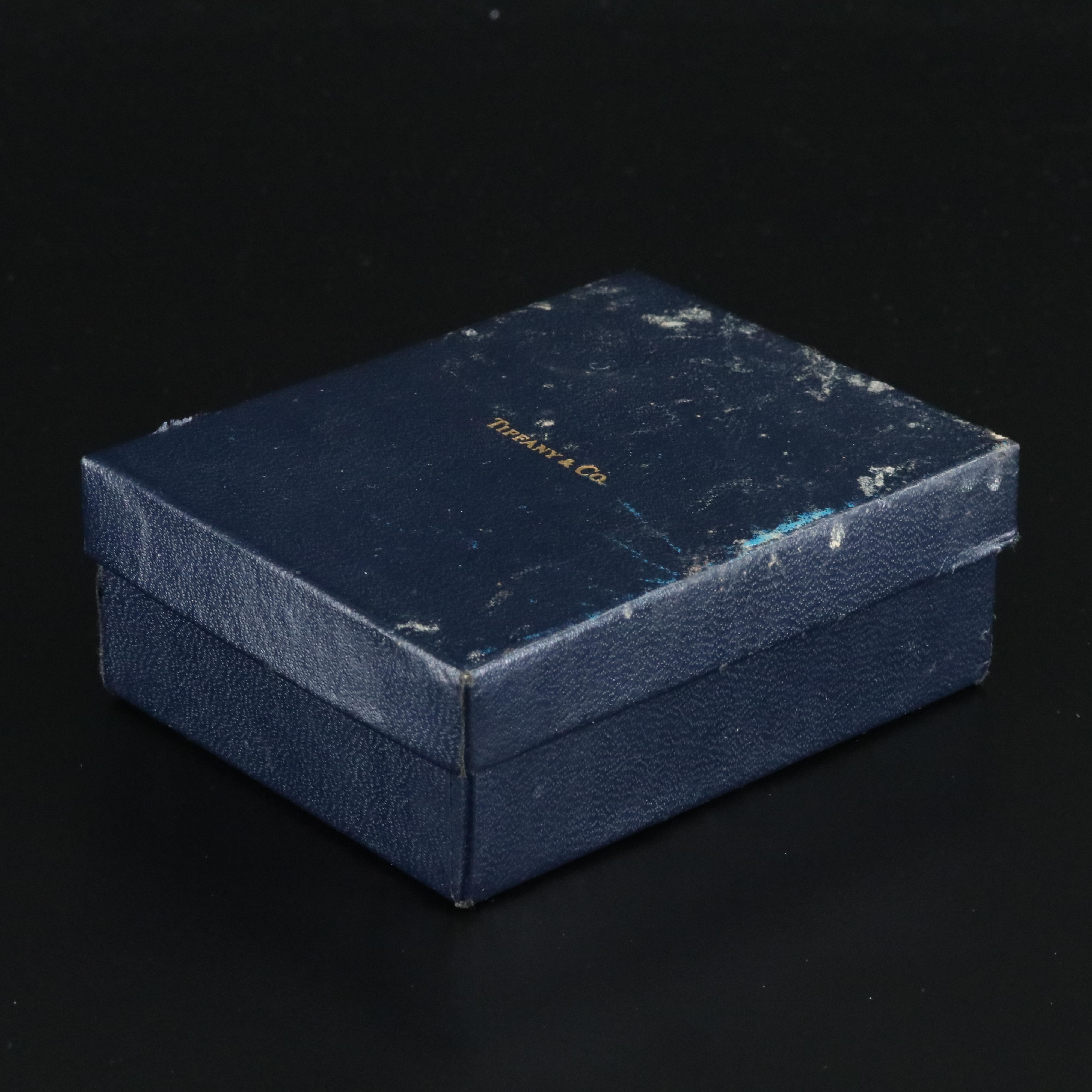 Tiffany & Co. 1960s 14K Sapphire and Diamond Leaf Brooch