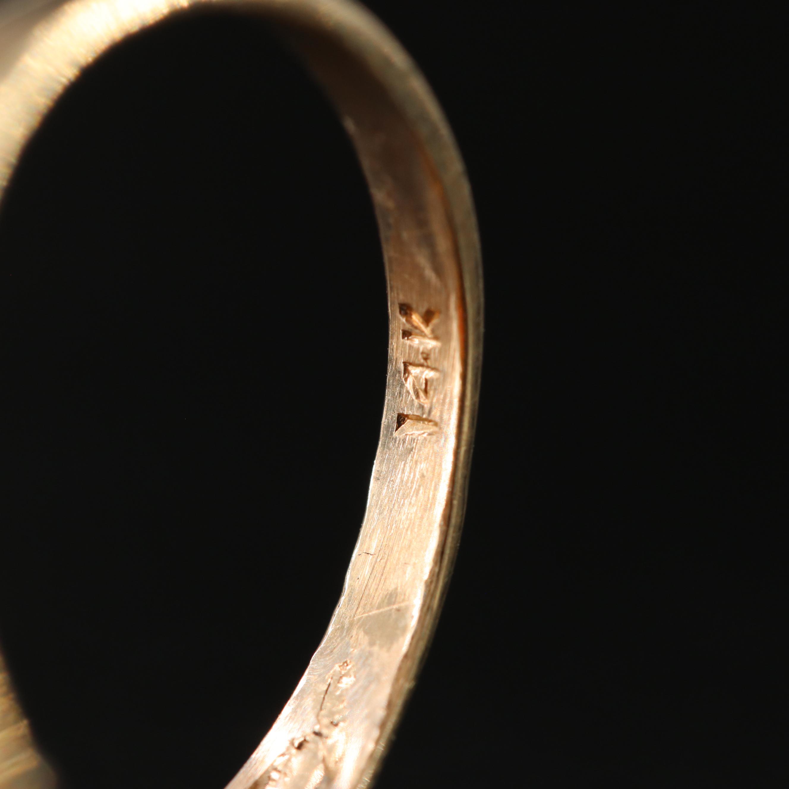 14K Shell Cameo Ring