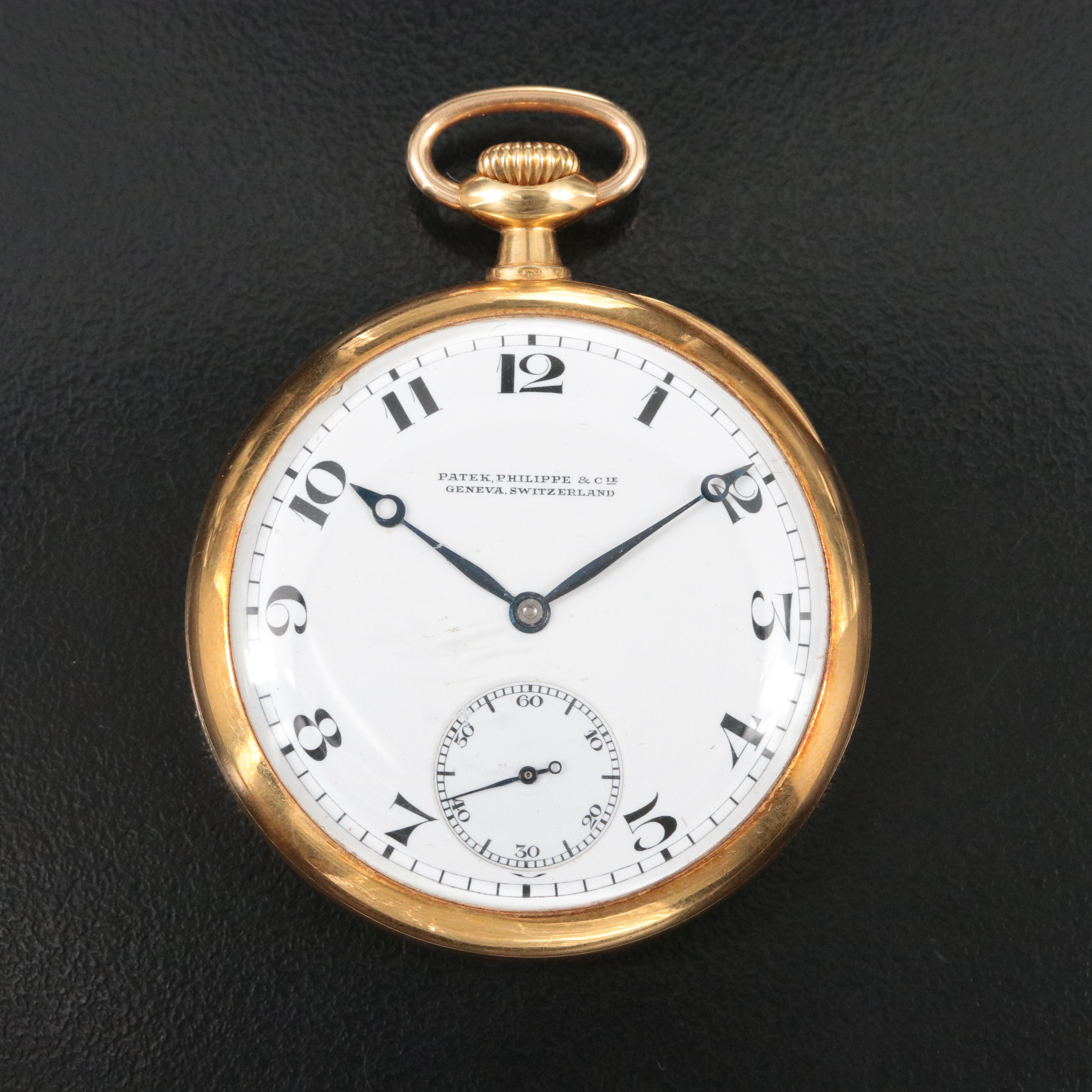 Patek Philppe & Cie 18K Gold Antique Pocket Watch