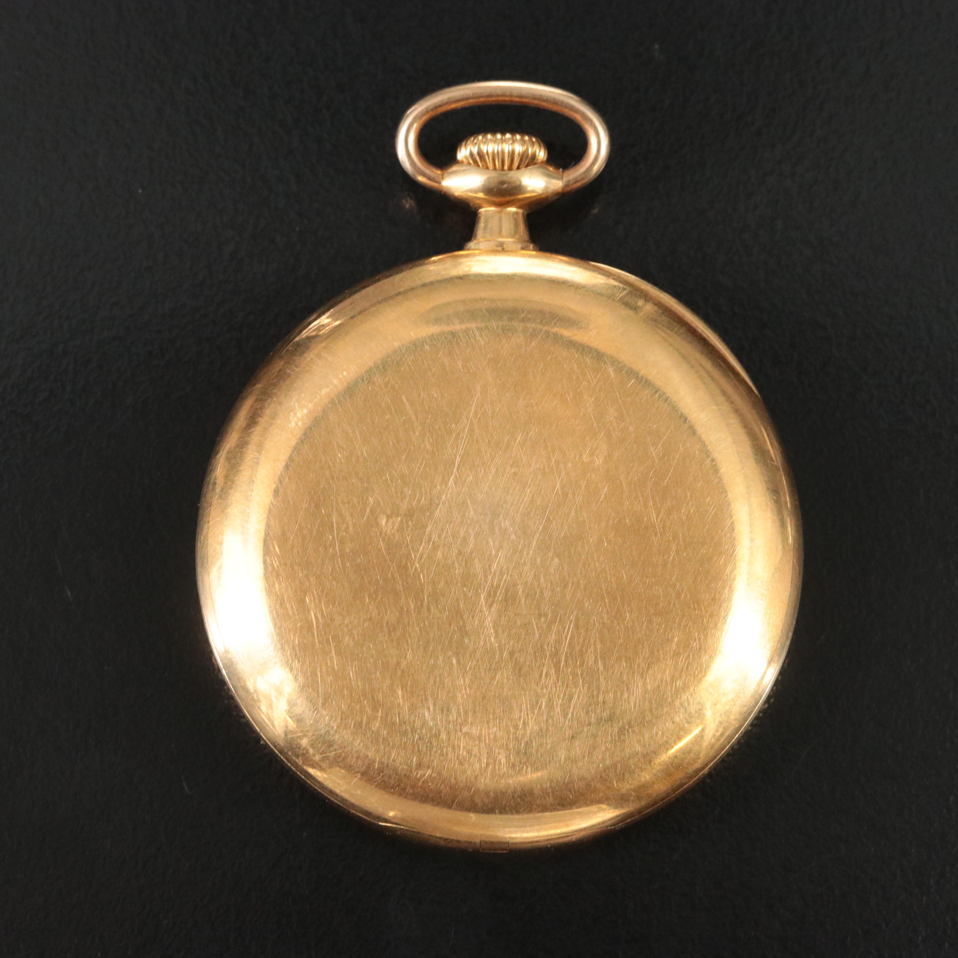 Patek Philppe & Cie 18K Gold Antique Pocket Watch