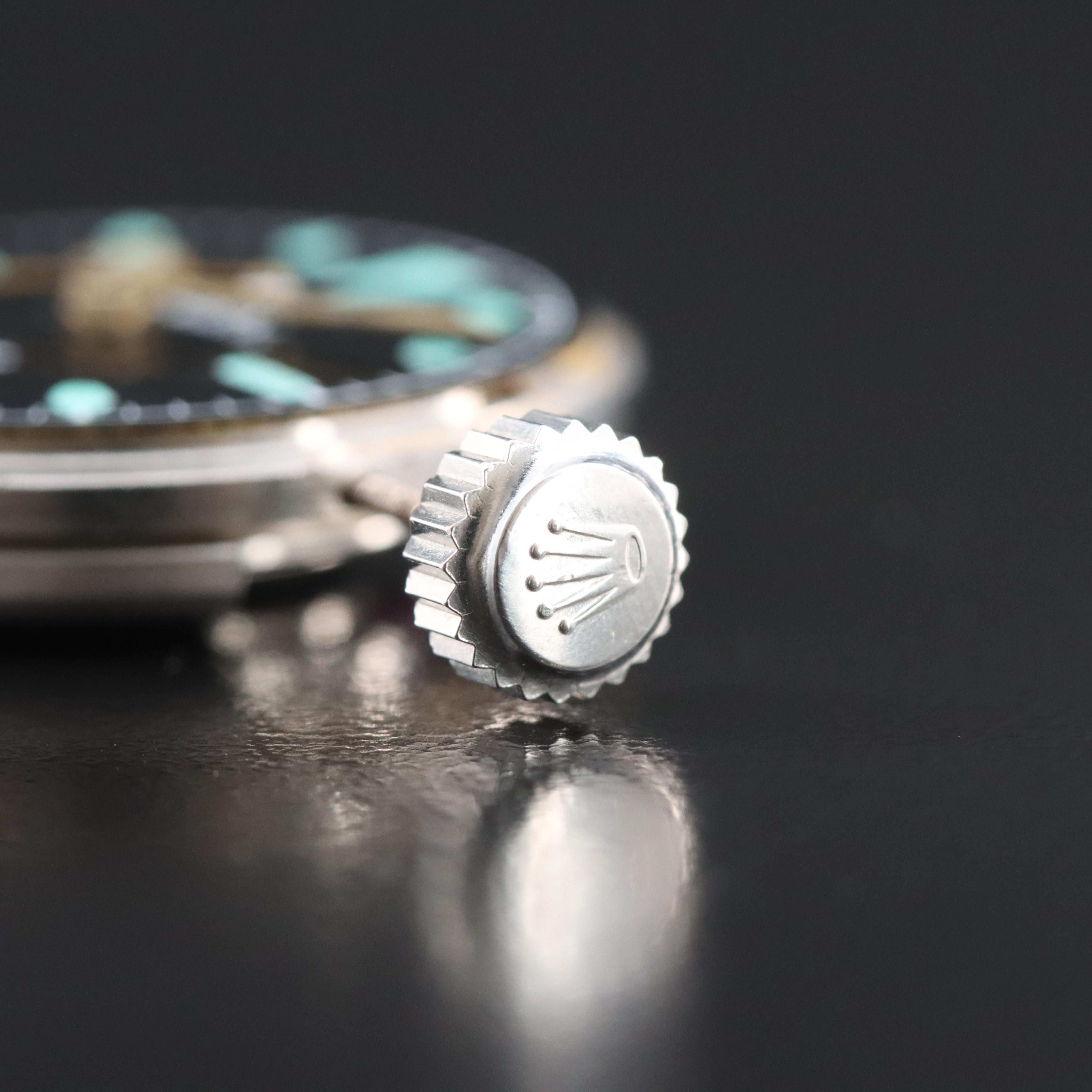 Rolex Watch Movement and Aftermarket Repainted Dial