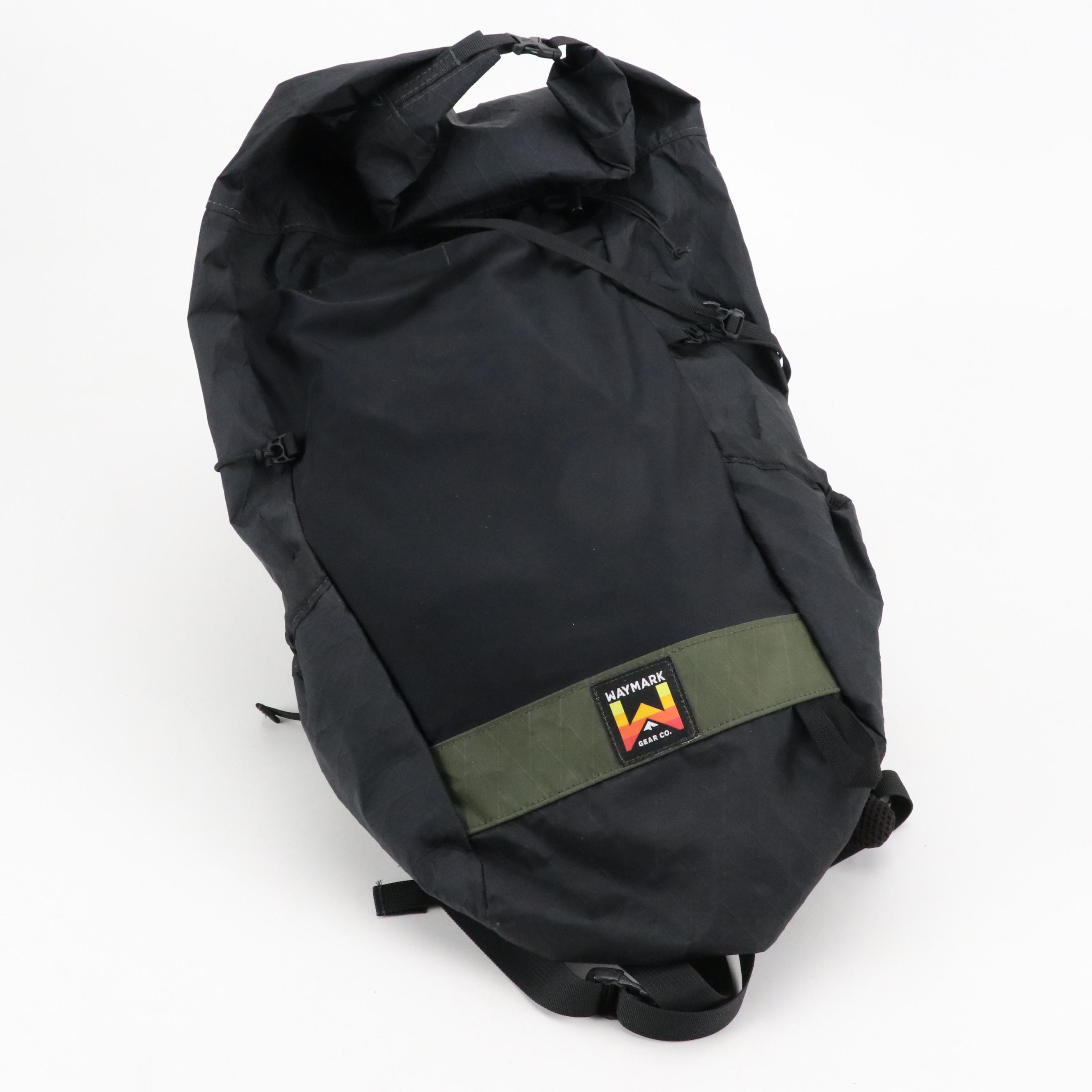 Stanley Metal Pocket Knife, Waymark Backpack, Luci Lantern and BRS Fuel Bottle